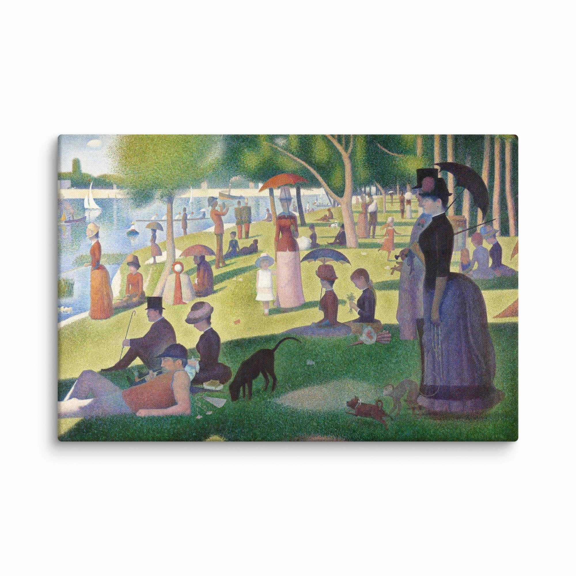 Canvas - A Sunday afternoon on the island of La Grande Jatte
