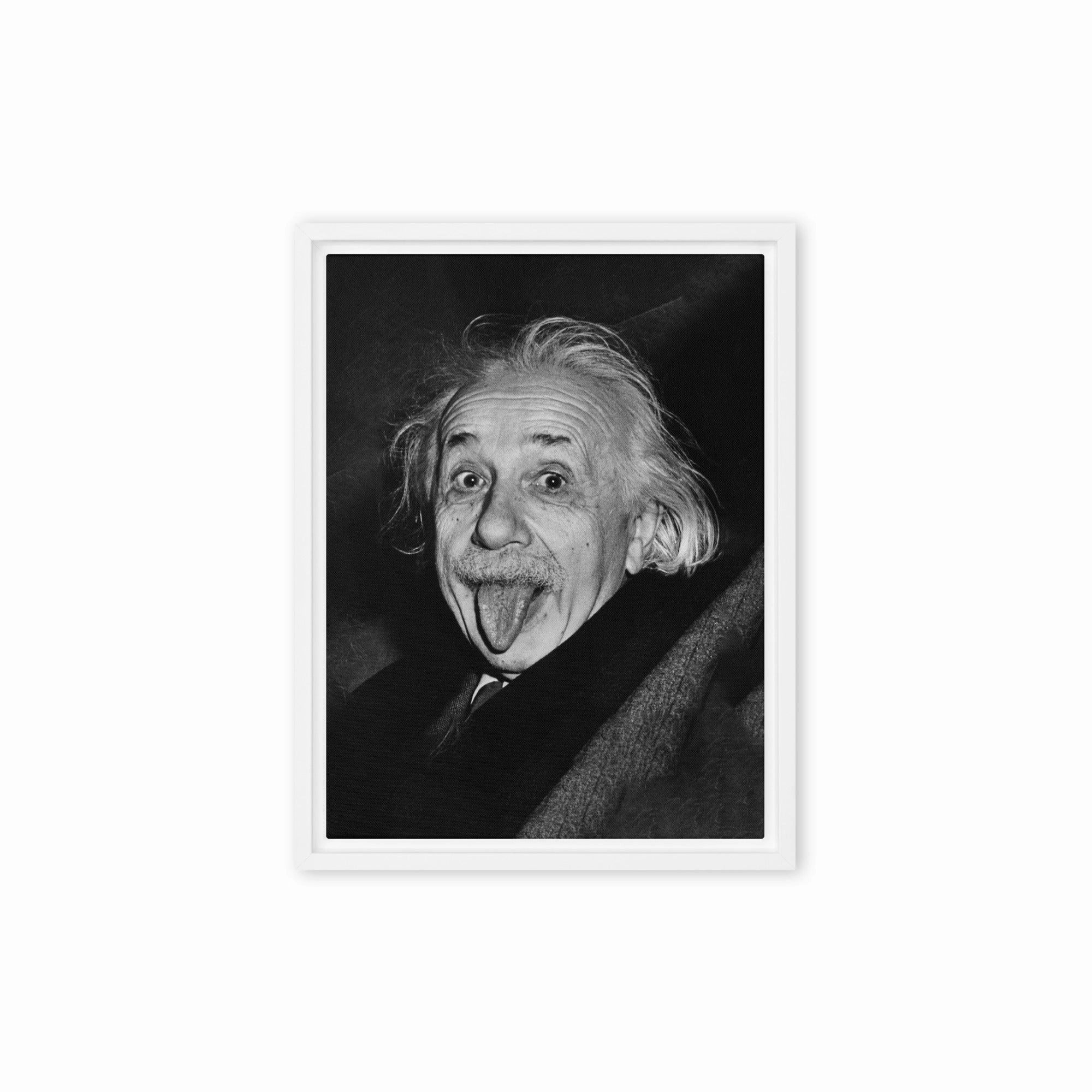 Canvas - Albert Einstein Tongue