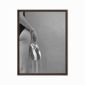 Canvas - Ballet shoes canvas mural art