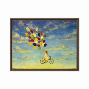 Canvas - Balloons in the Sky canvas mural art