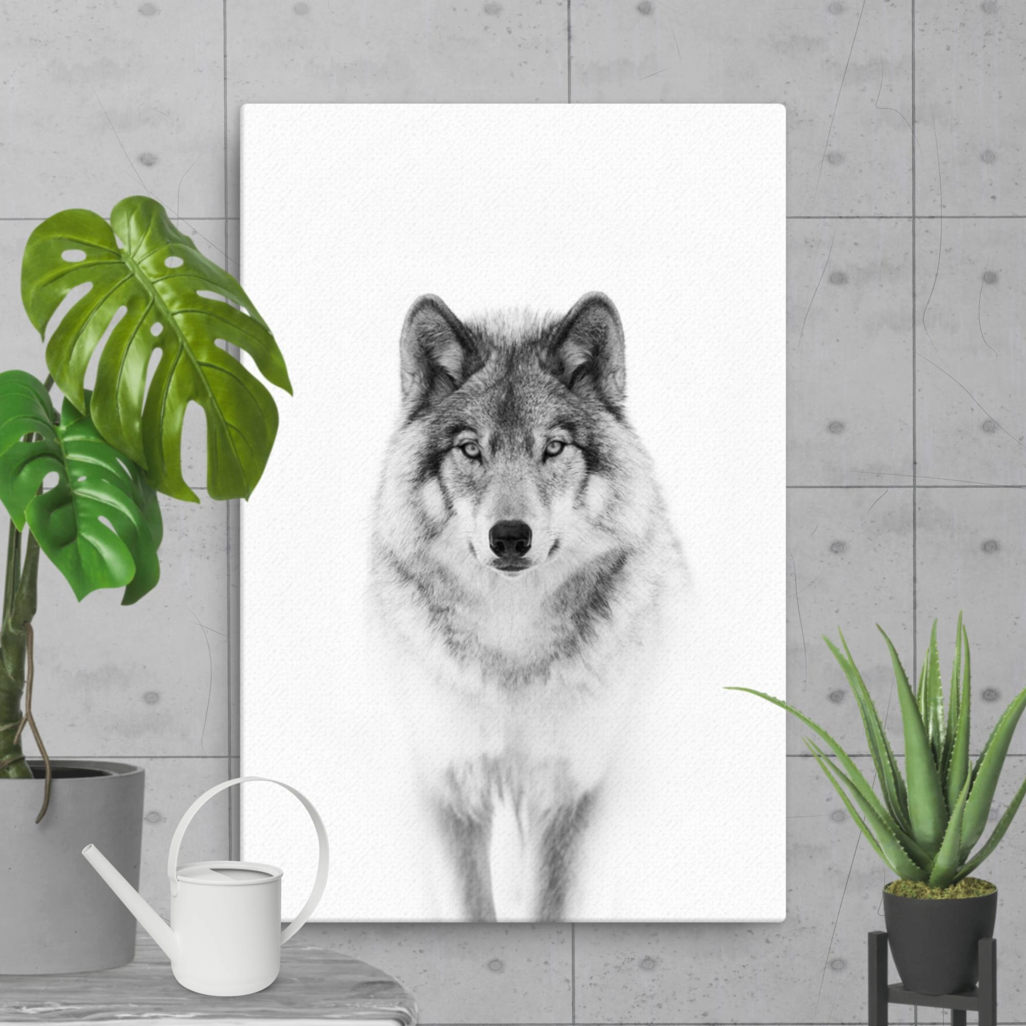 Canvas - Calm Wolf
