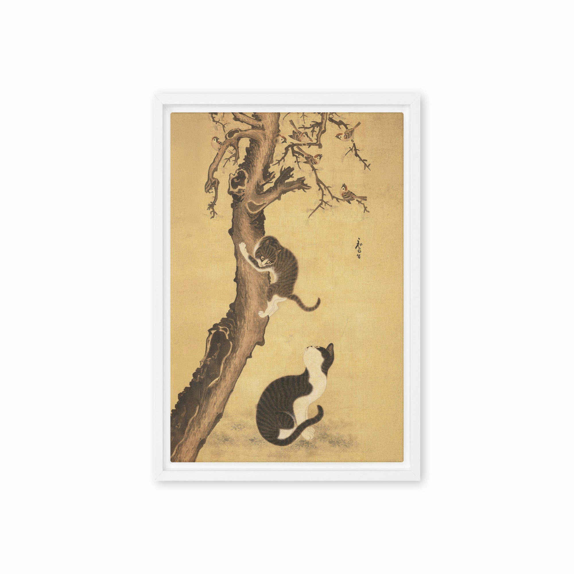 Canvas - Cats and Sparrows, Byeon Sang-byeok