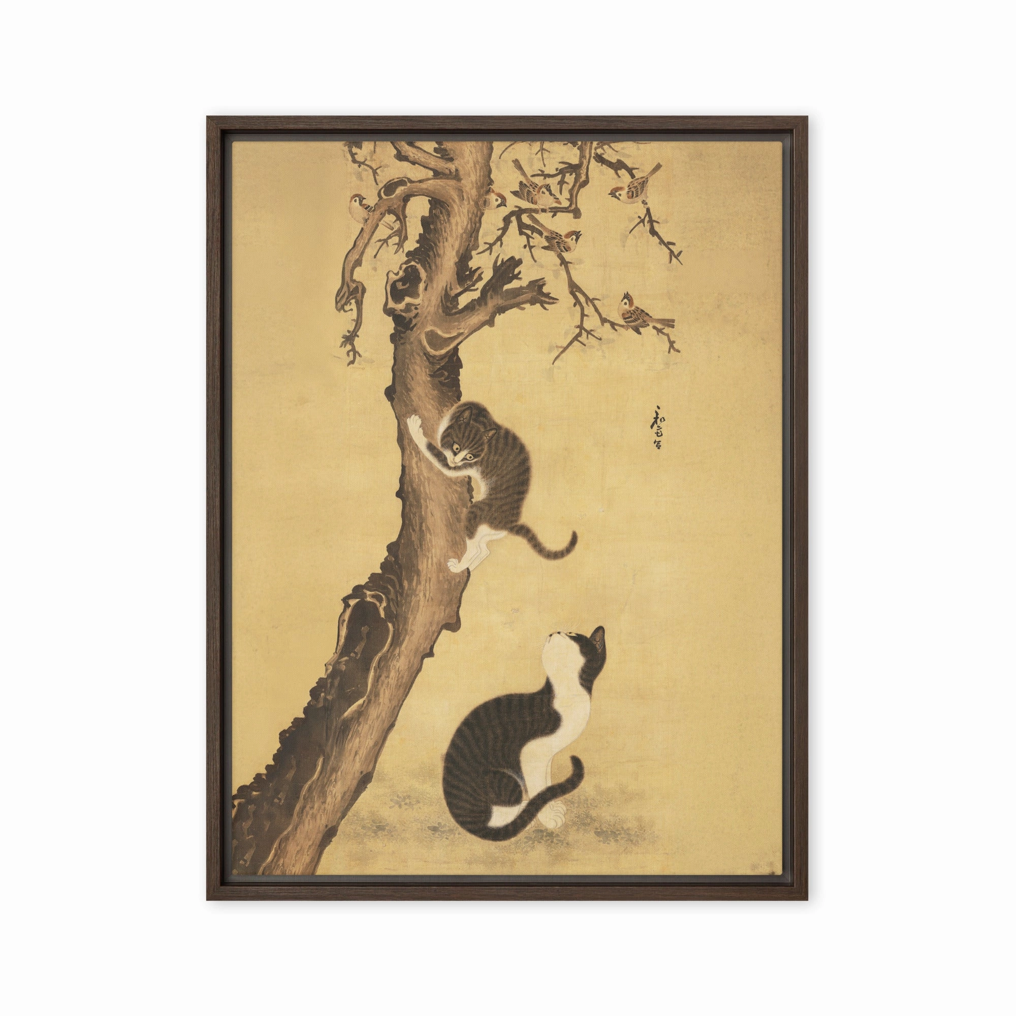 Canvas - Cats and Sparrows, Byeon Sang-byeok