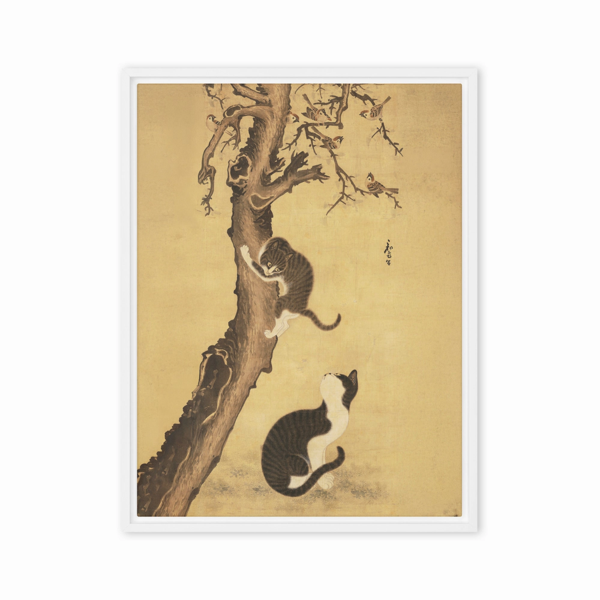 Canvas - Cats and Sparrows, Byeon Sang-byeok