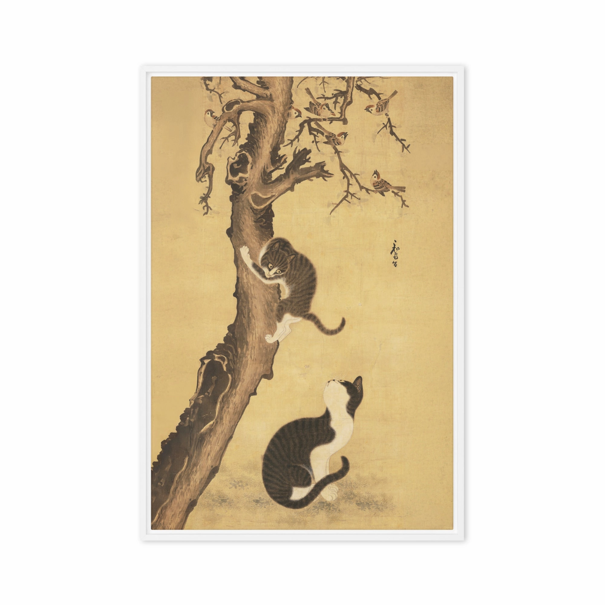 Canvas - Cats and Sparrows, Byeon Sang-byeok