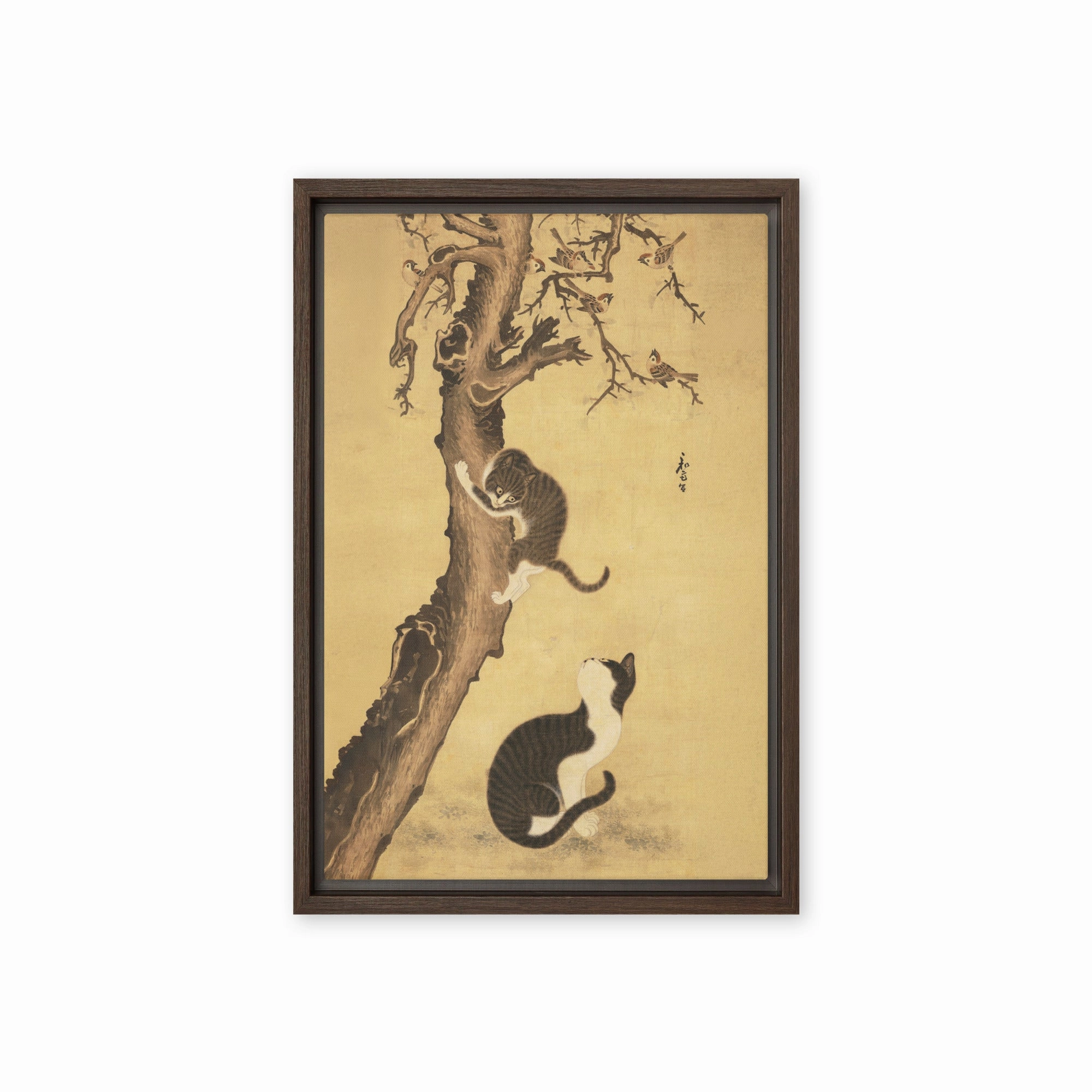 Canvas - Cats and Sparrows, Byeon Sang-byeok