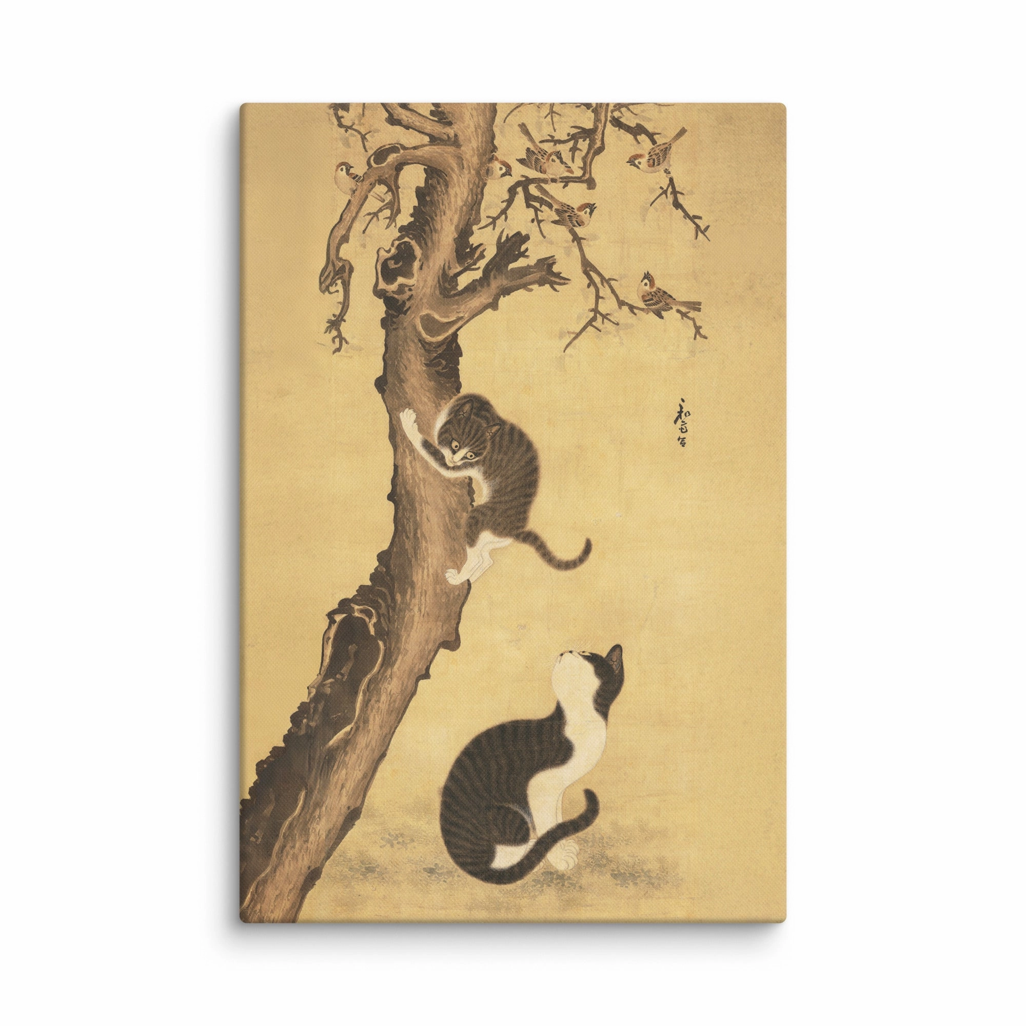 Canvas - Cats and Sparrows, Byeon Sang-byeok