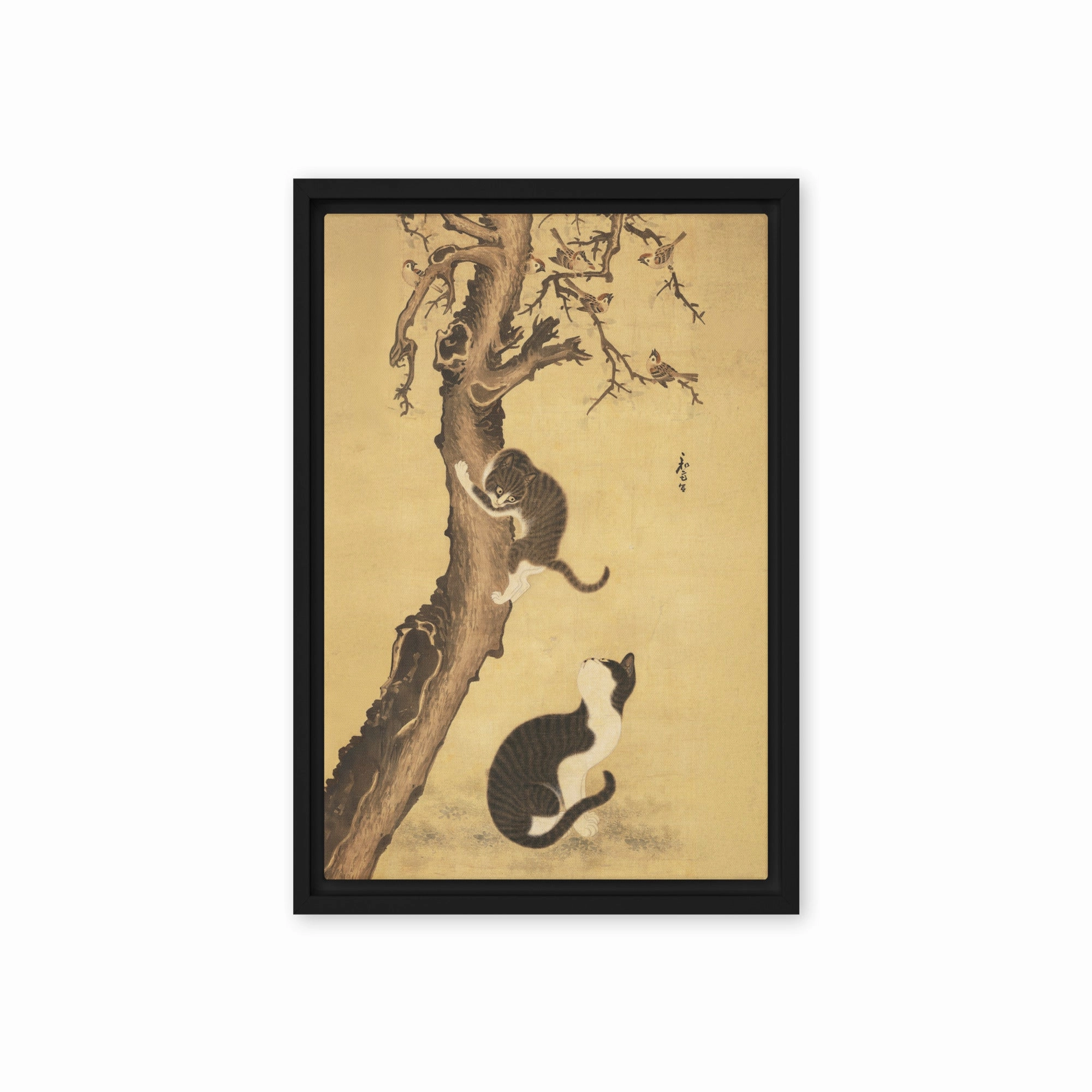 Canvas - Cats and Sparrows, Byeon Sang-byeok