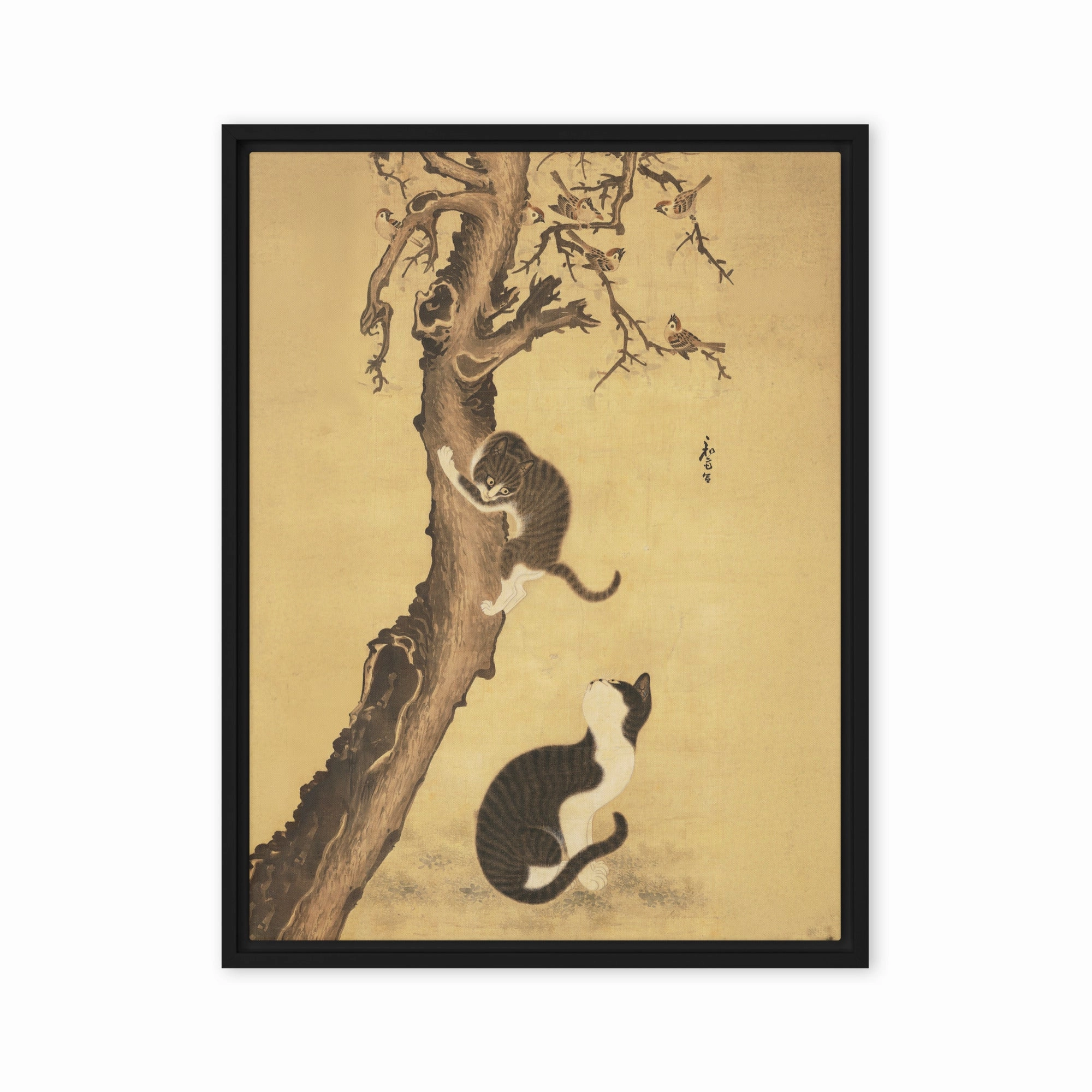 Canvas - Cats and Sparrows, Byeon Sang-byeok