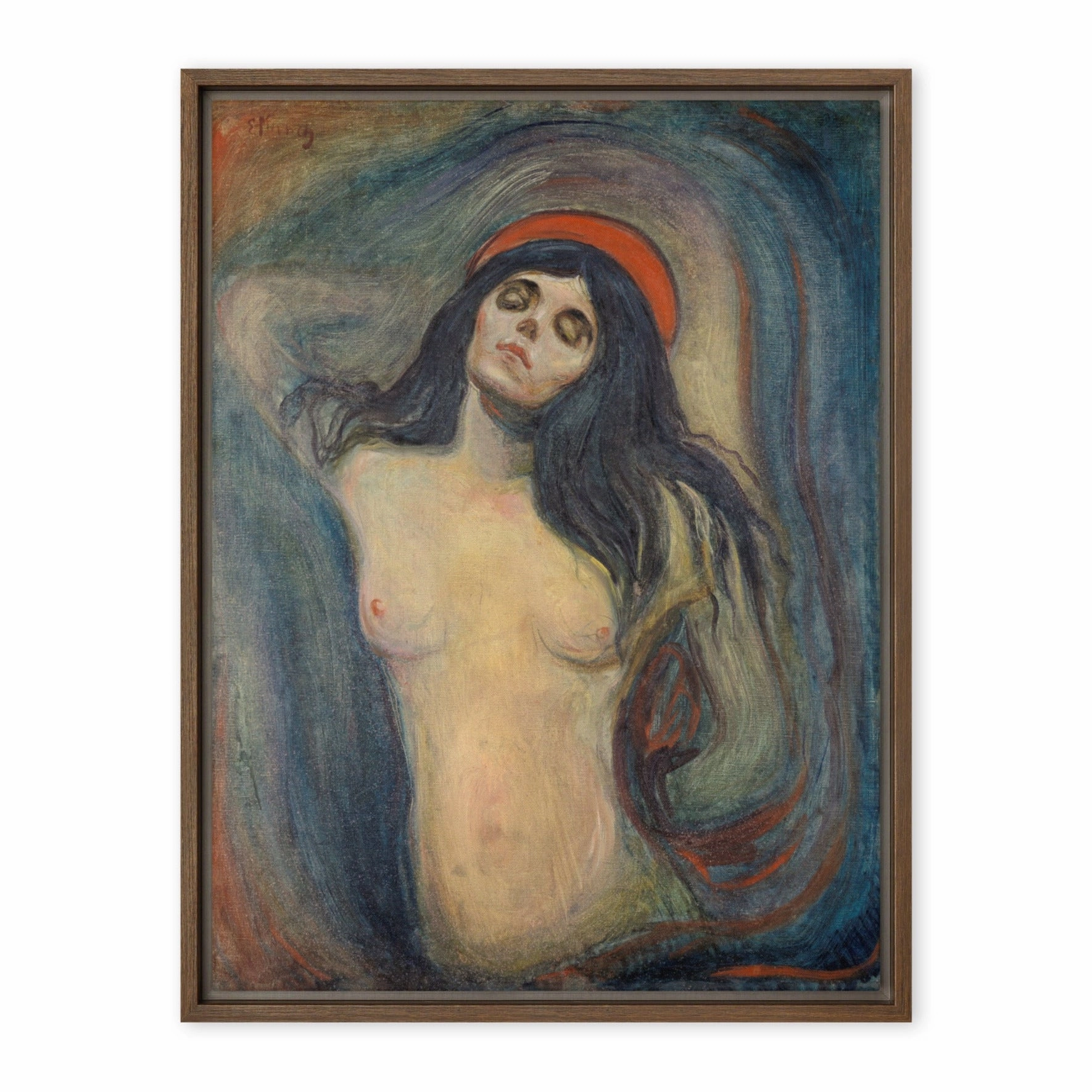 Canvas - Edvard Munch, Madonna canvas mural art