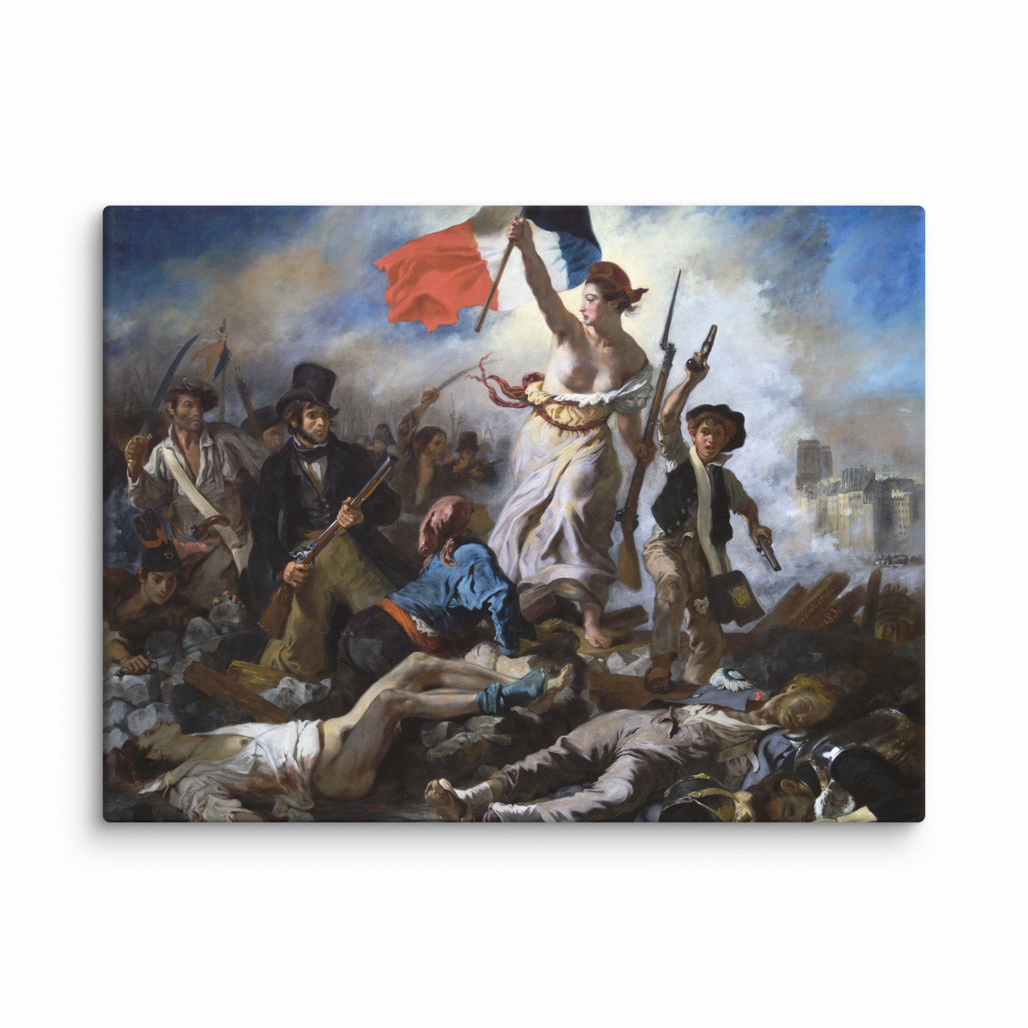 Canvas - Eugne Delacroix, Freedom Leads the People