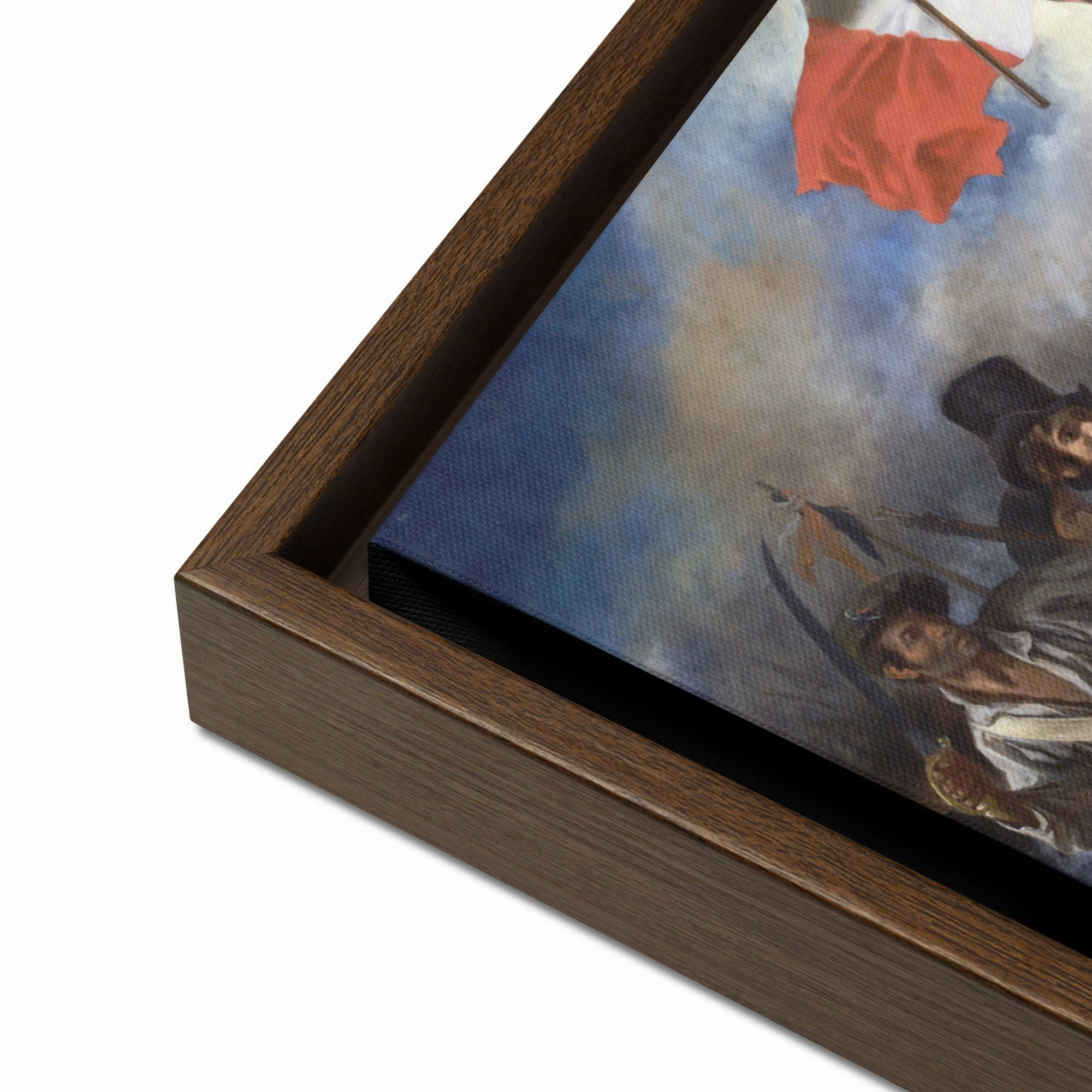 Canvas - Eugne Delacroix, Freedom Leads the People