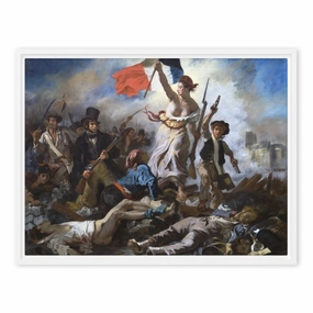 Canvas - Eugne Delacroix, Freedom Leads the People canvas mural art