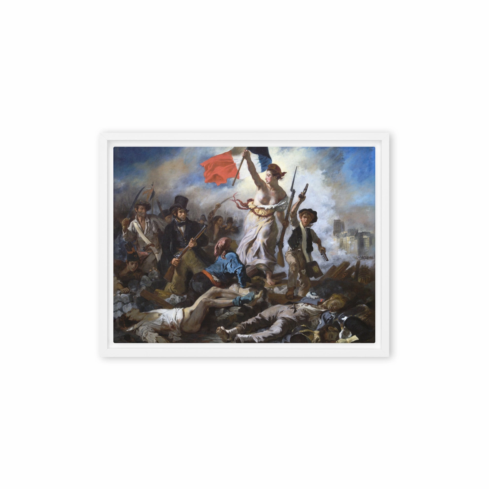 Canvas - Eugne Delacroix, Freedom Leads the People