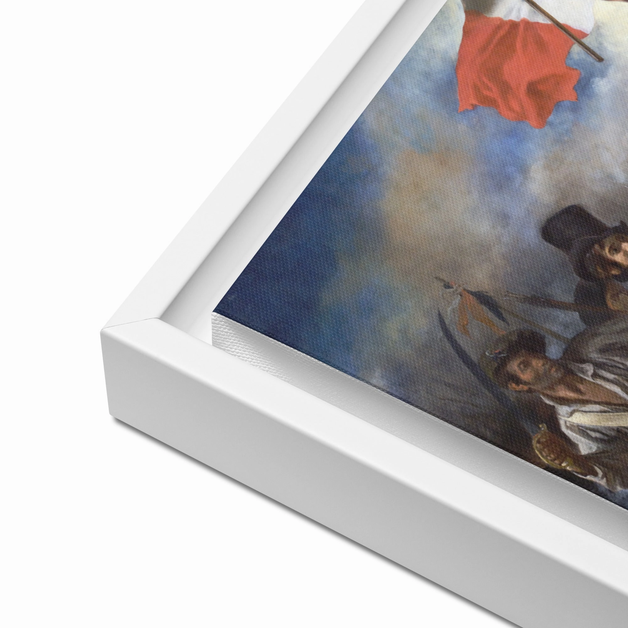 Canvas - Eugne Delacroix, Freedom Leads the People