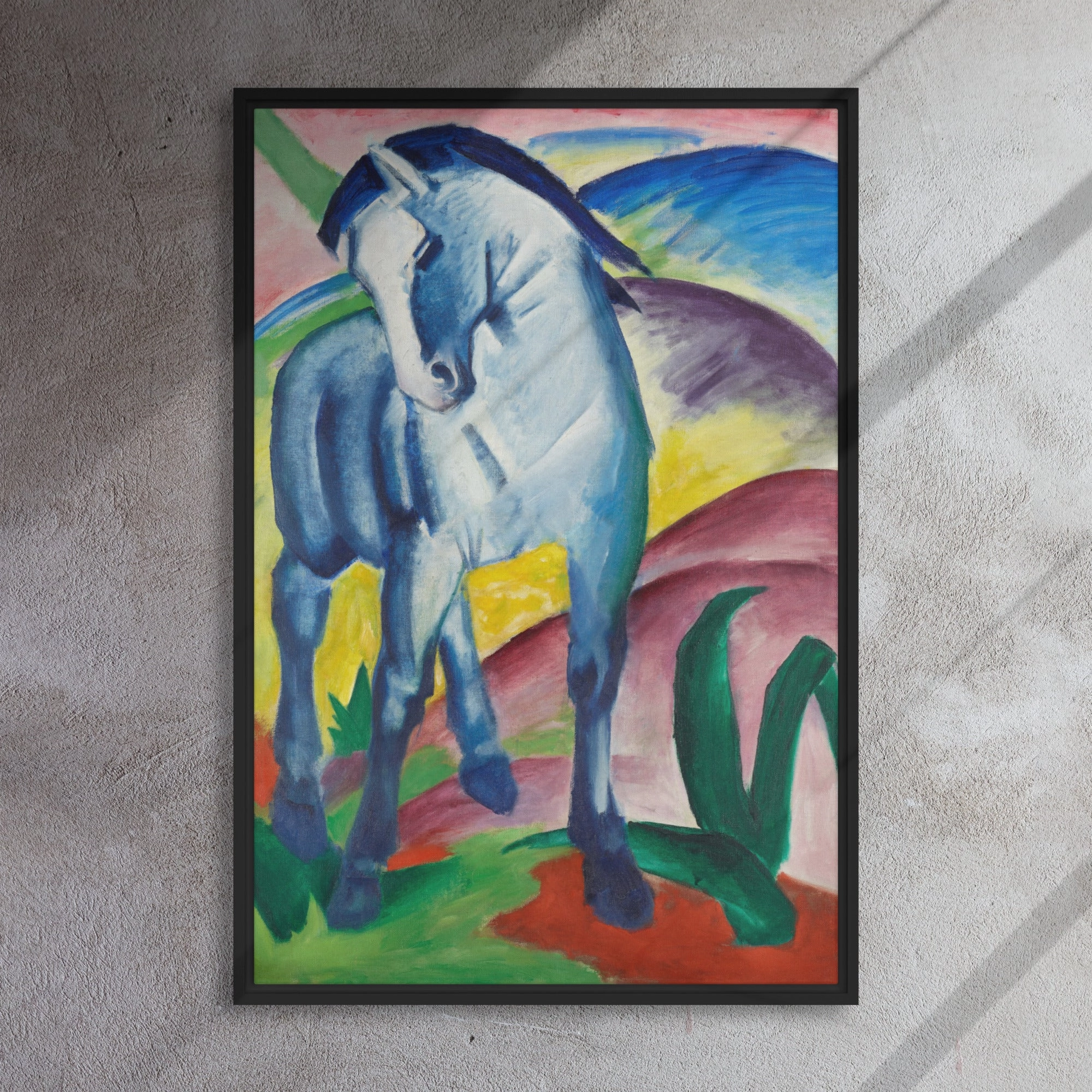 Canvas - Franz Marc, Blue Horse I