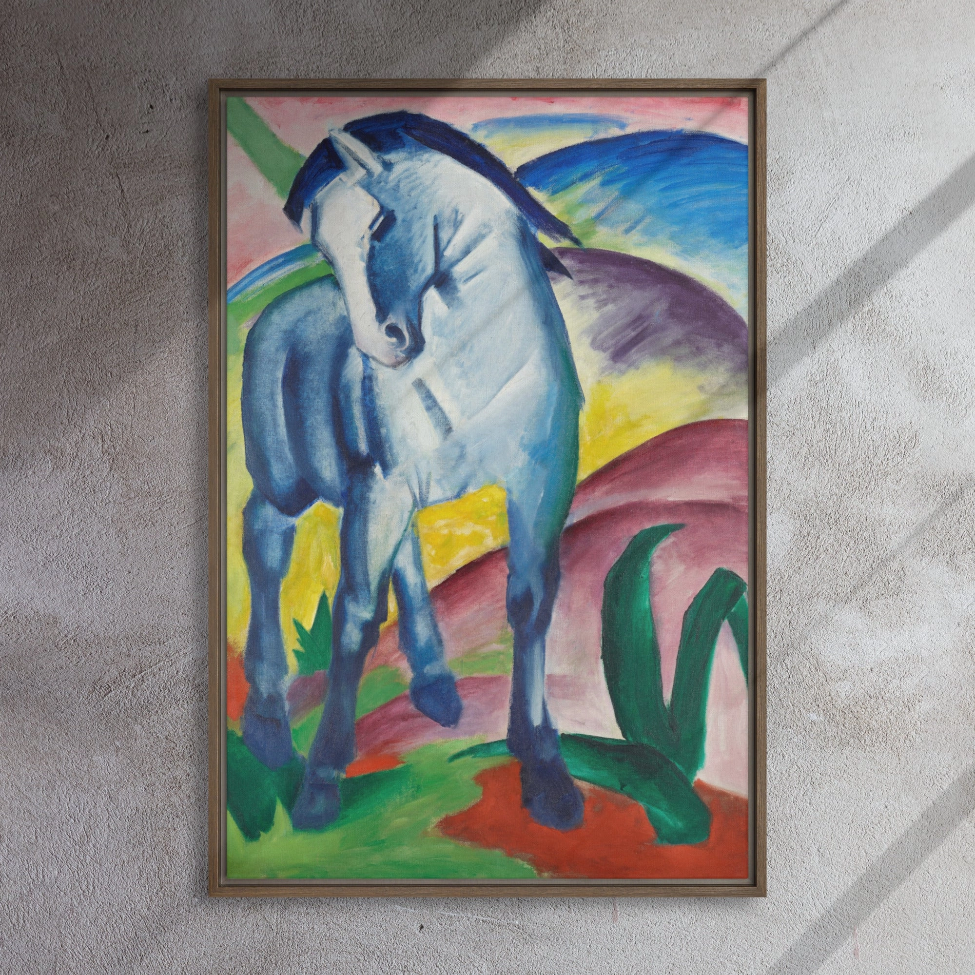 Canvas - Franz Marc, Blue Horse I