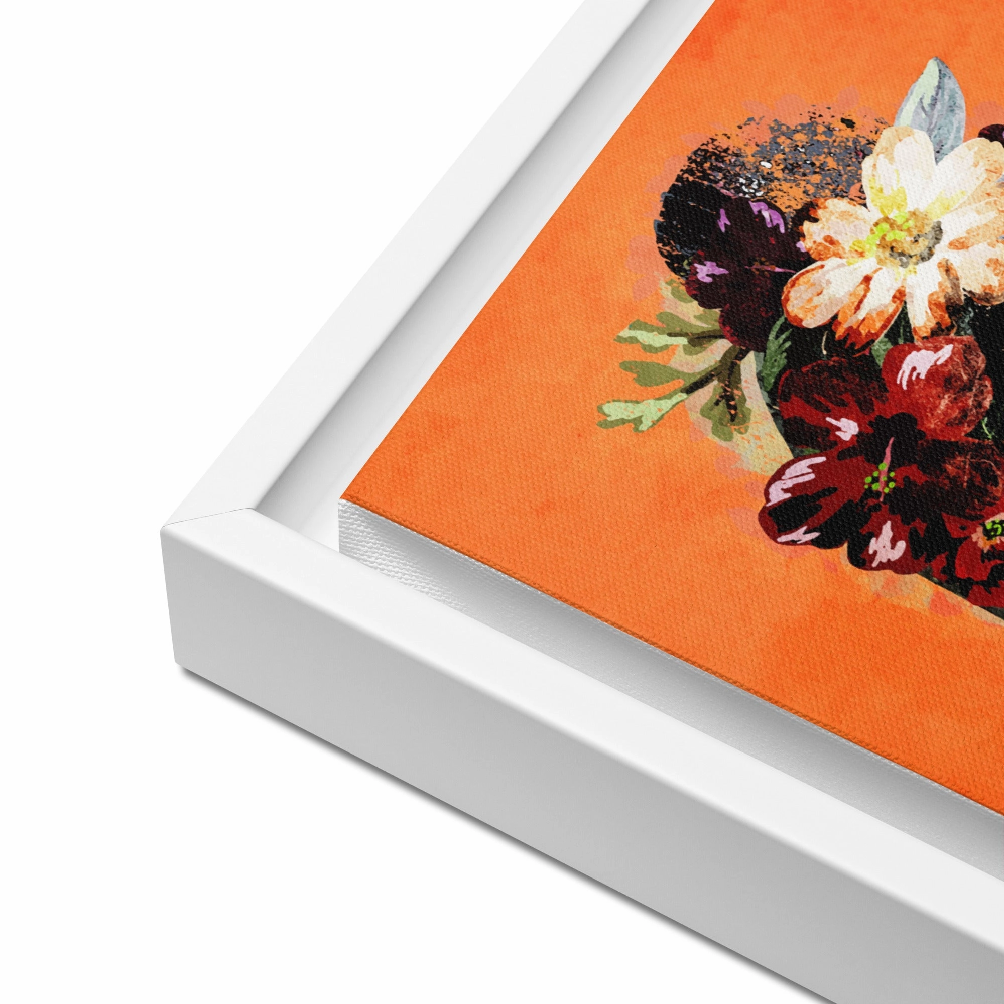 Canvas - Frida Kahlo Orange