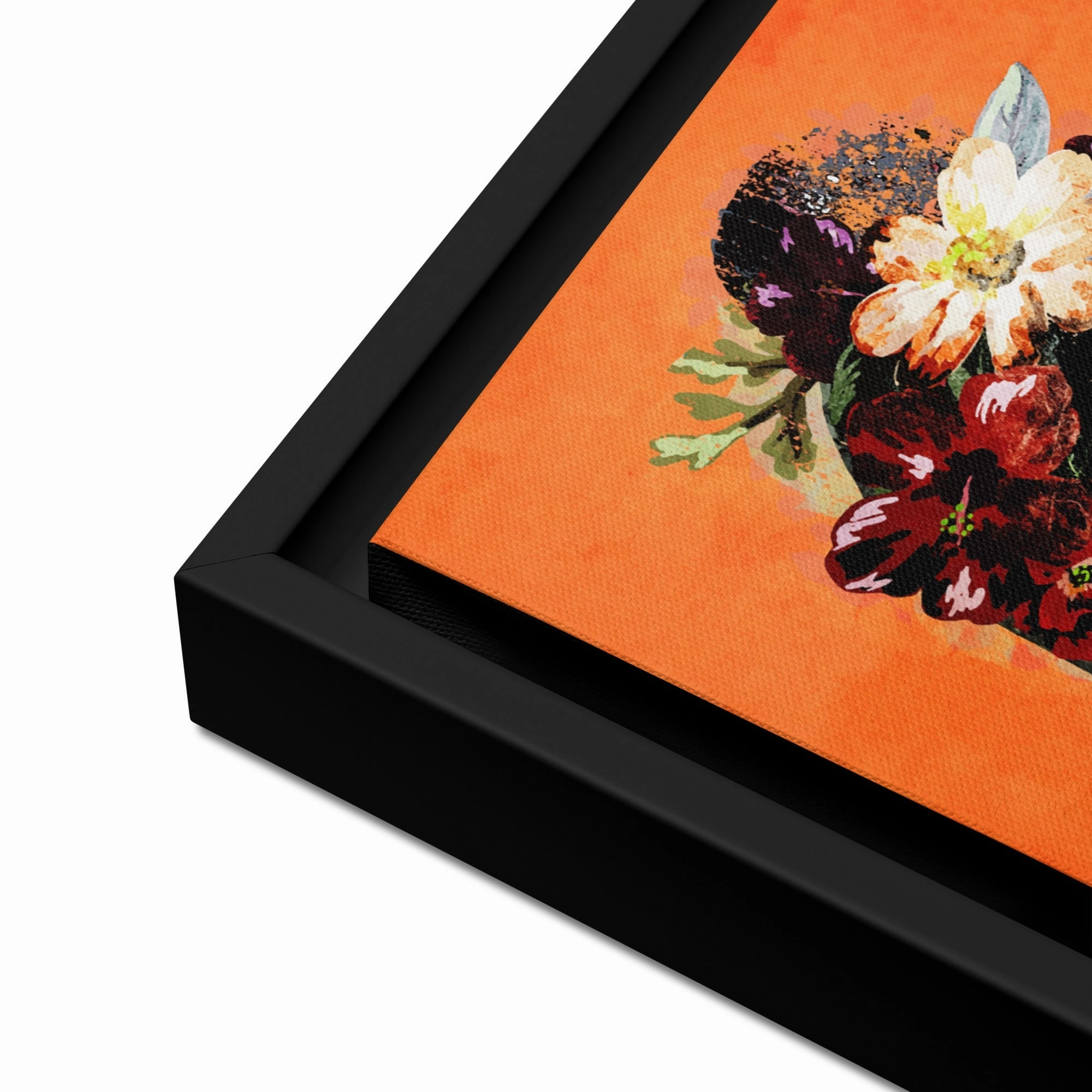 Canvas - Frida Kahlo Orange