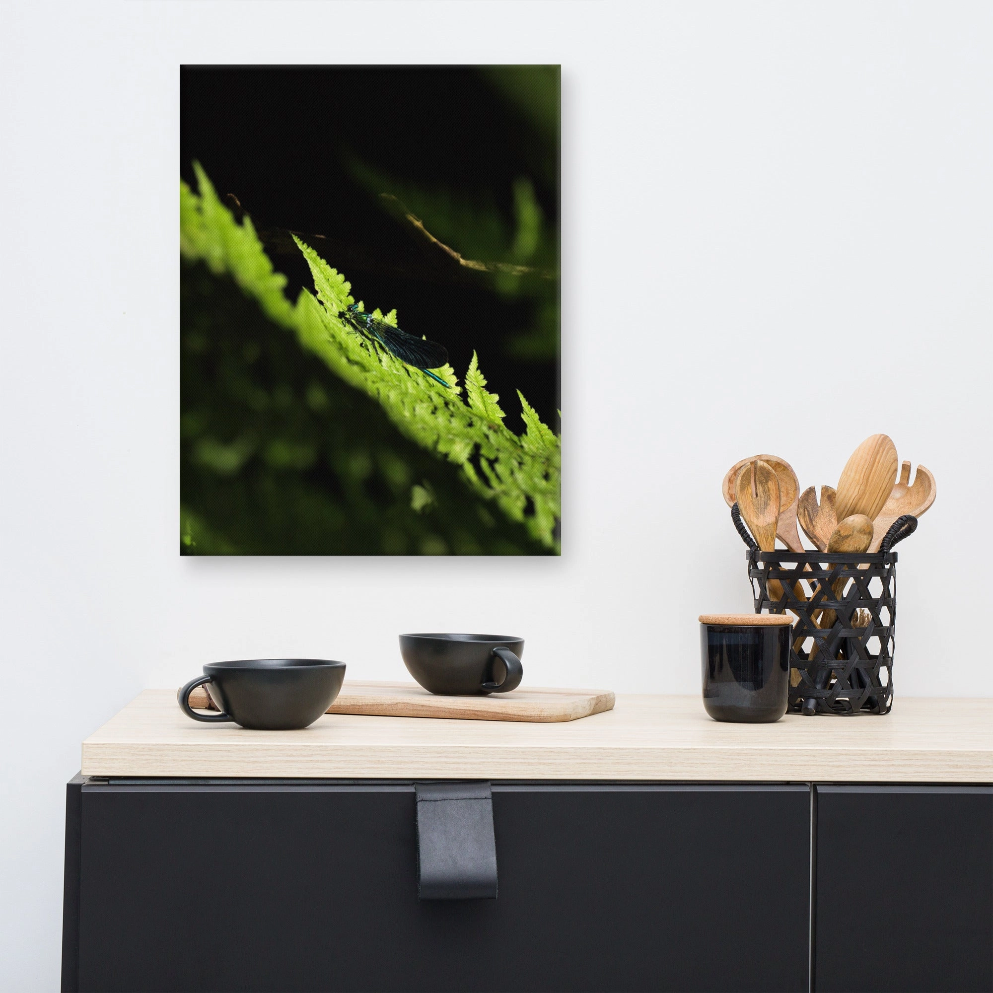 Canvas - Green Dragonfly