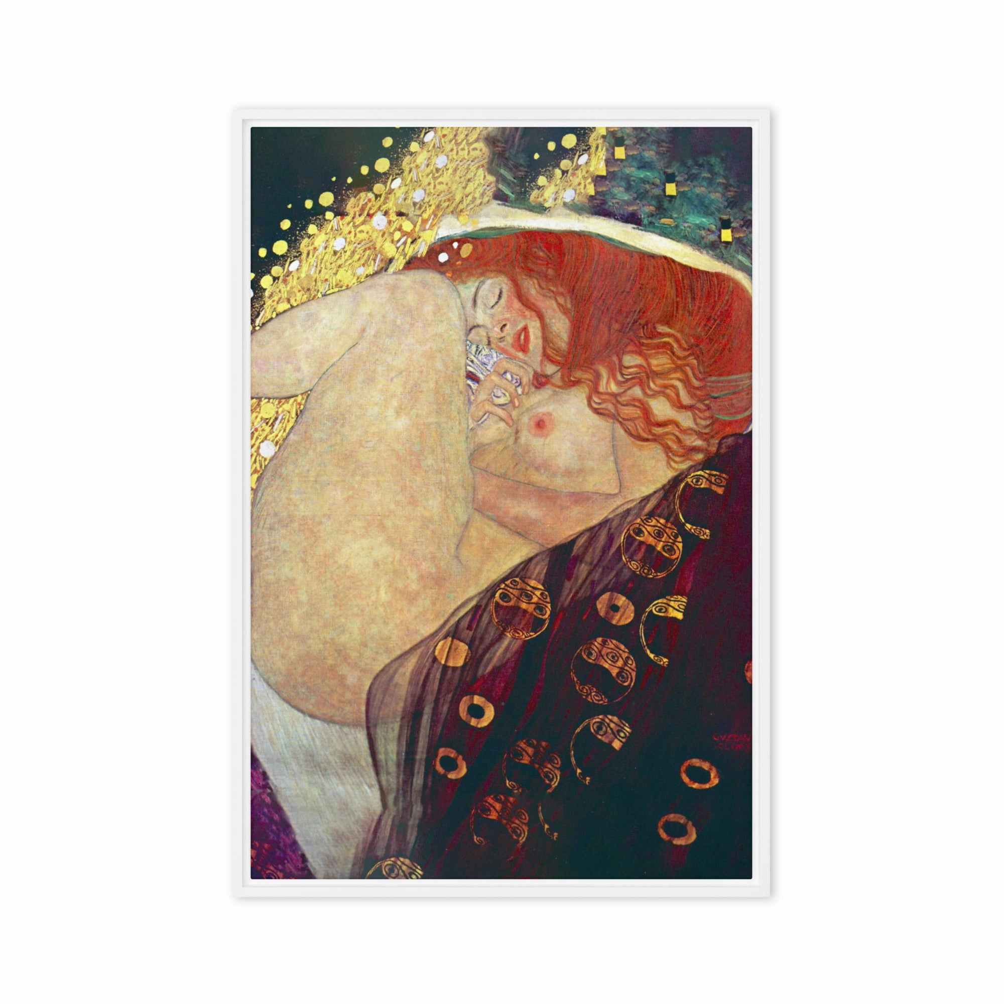 Canvas - Gustav Klimt, Danae