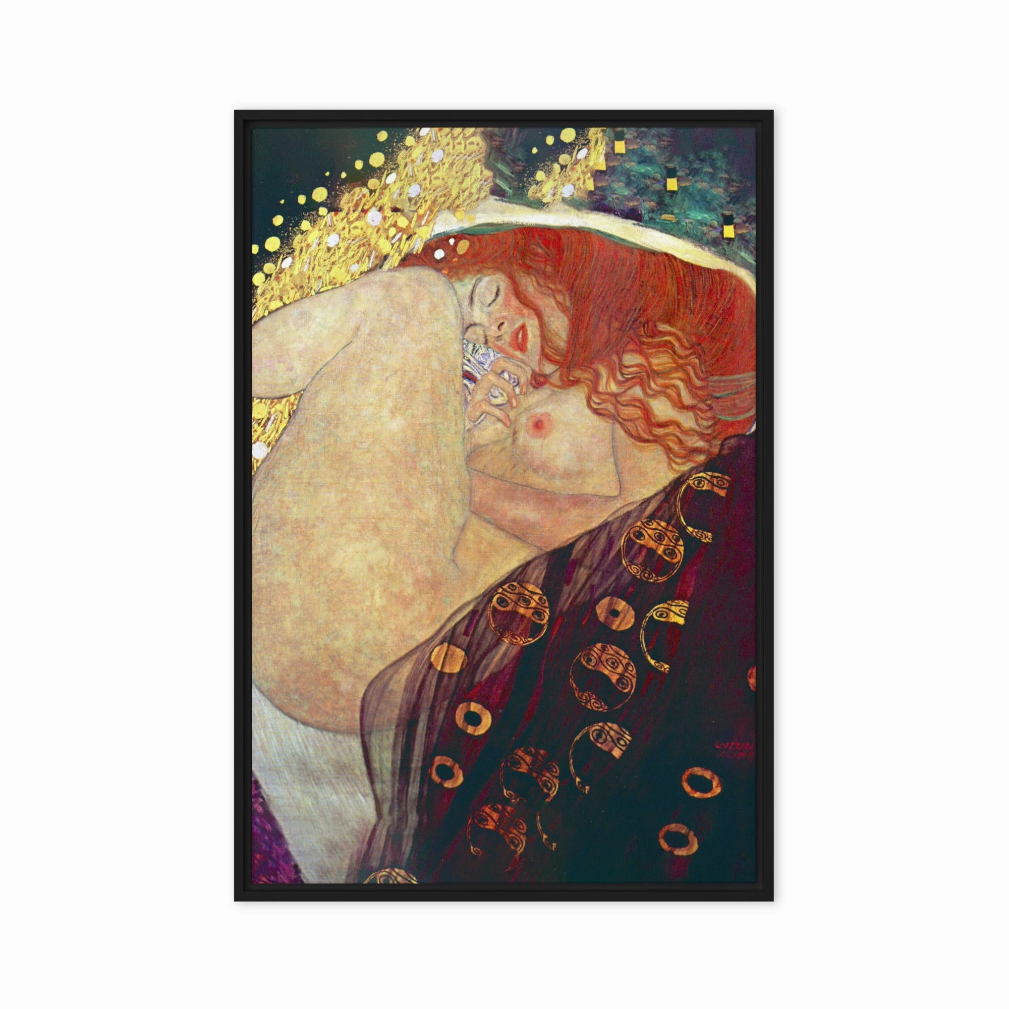 Canvas - Gustav Klimt, Danae