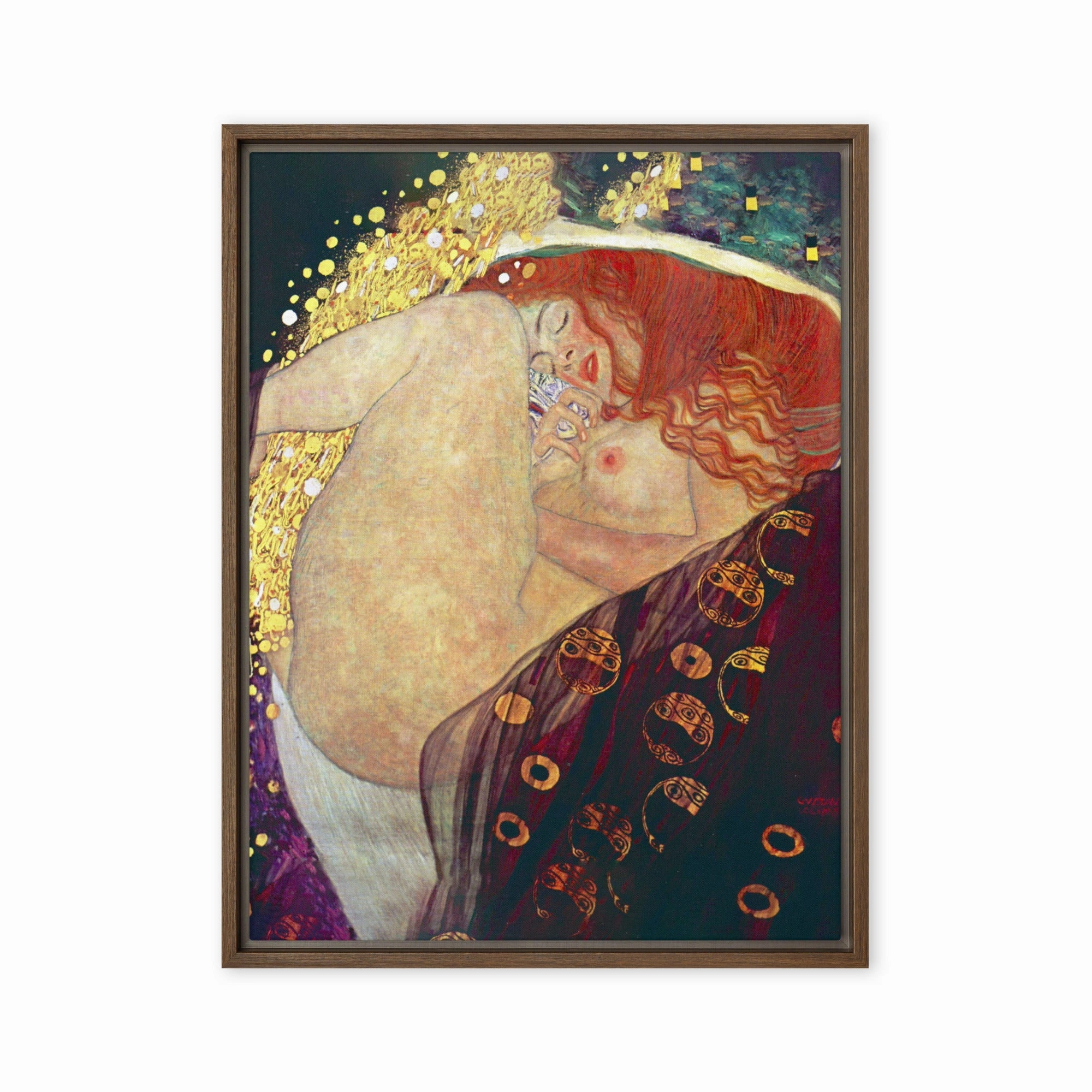 Canvas - Gustav Klimt, Danae