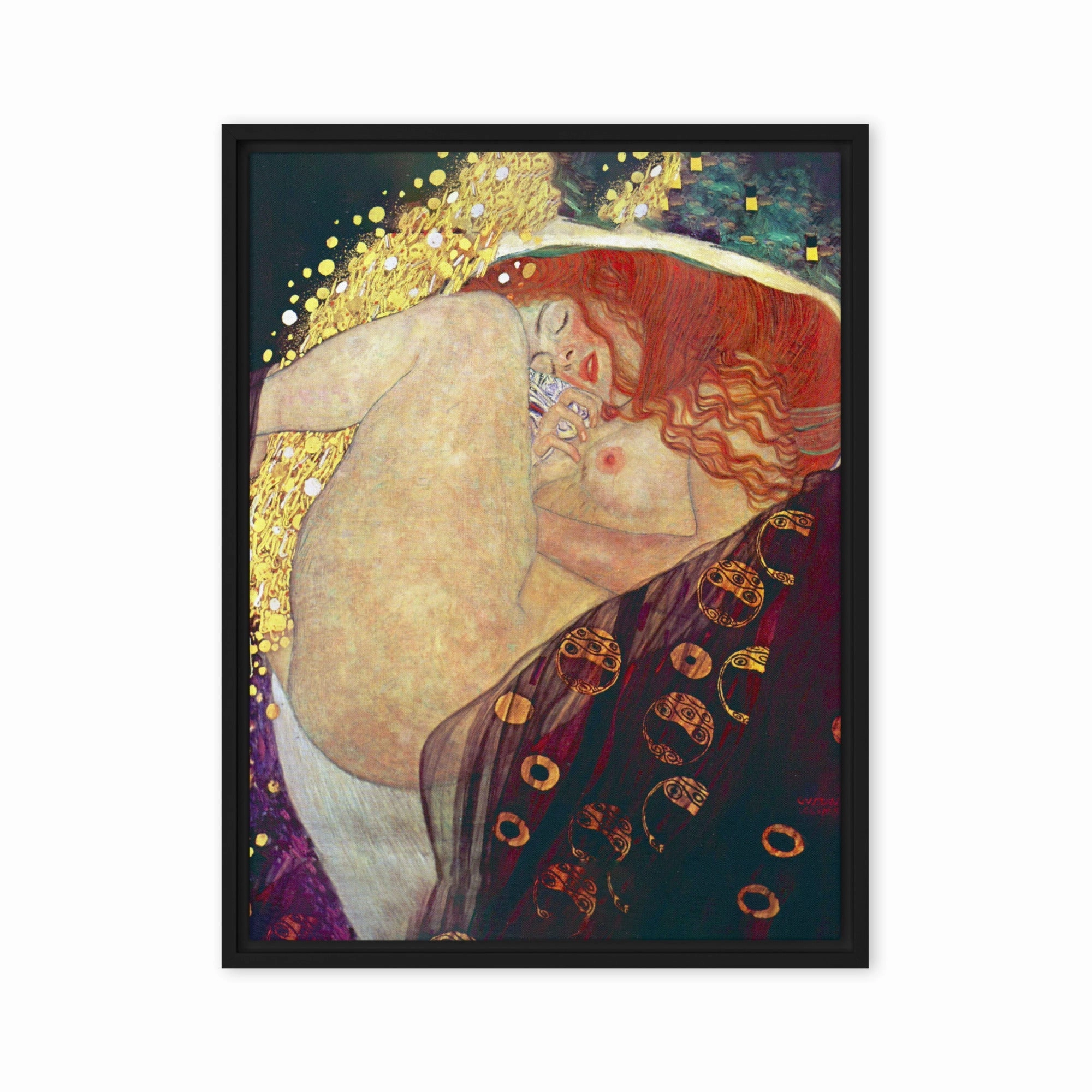 Canvas - Gustav Klimt, Danae
