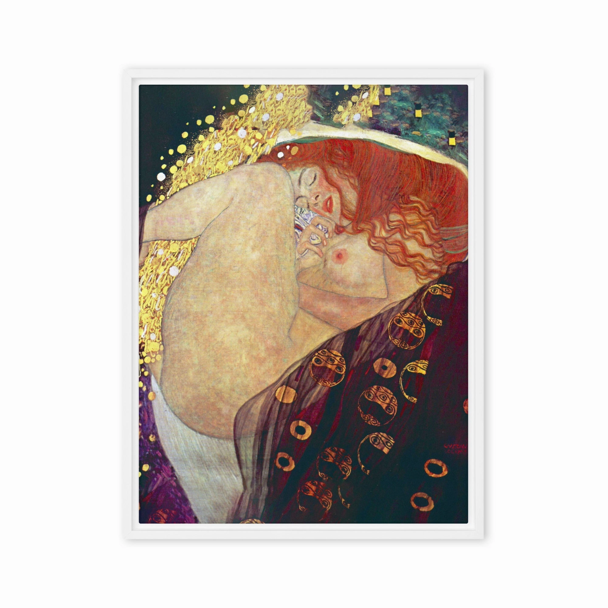 Canvas - Gustav Klimt, Danae