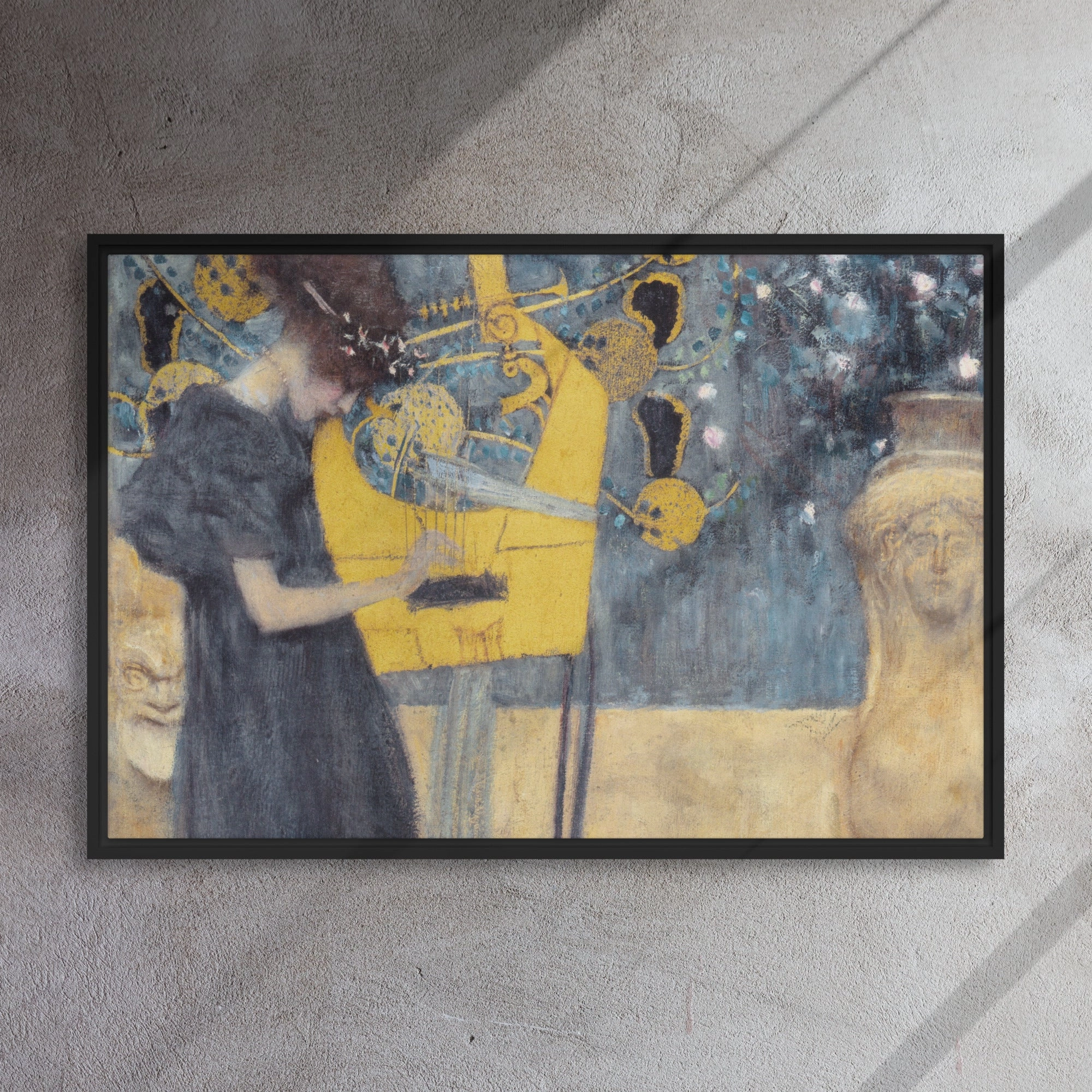 Canvas - Gustav Klimt, The Music
