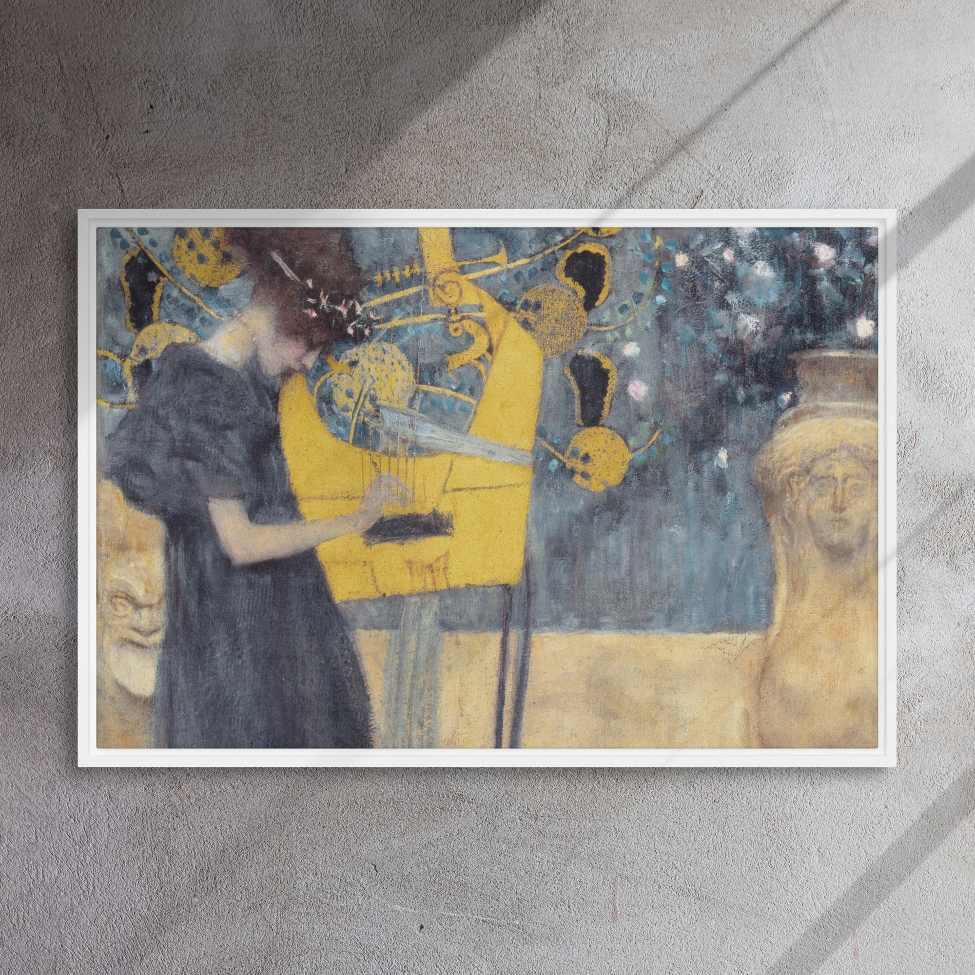 Canvas - Gustav Klimt, The Music