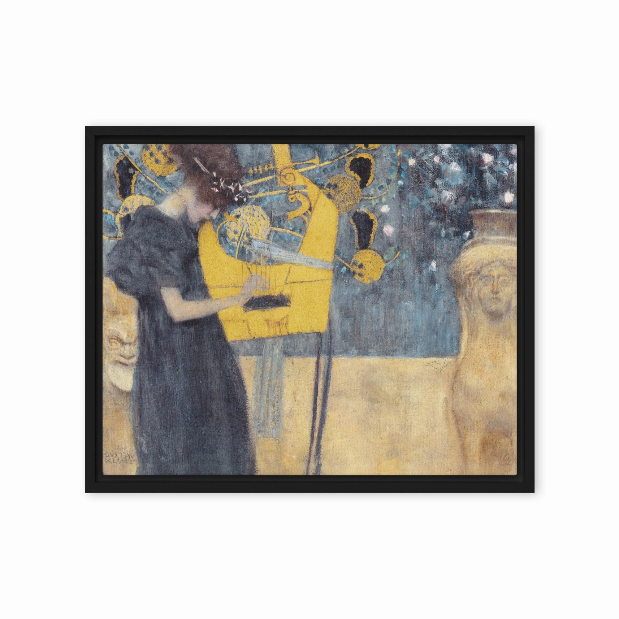Canvas - Gustav Klimt, The Music