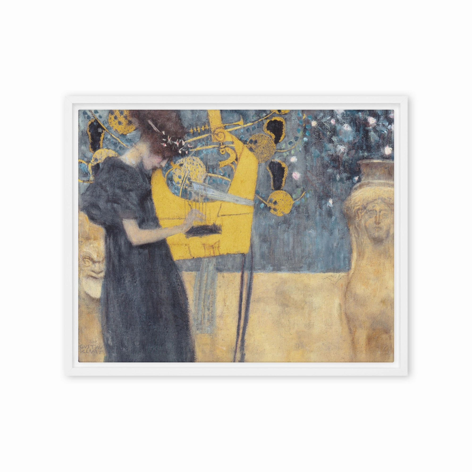 Canvas - Gustav Klimt, The Music