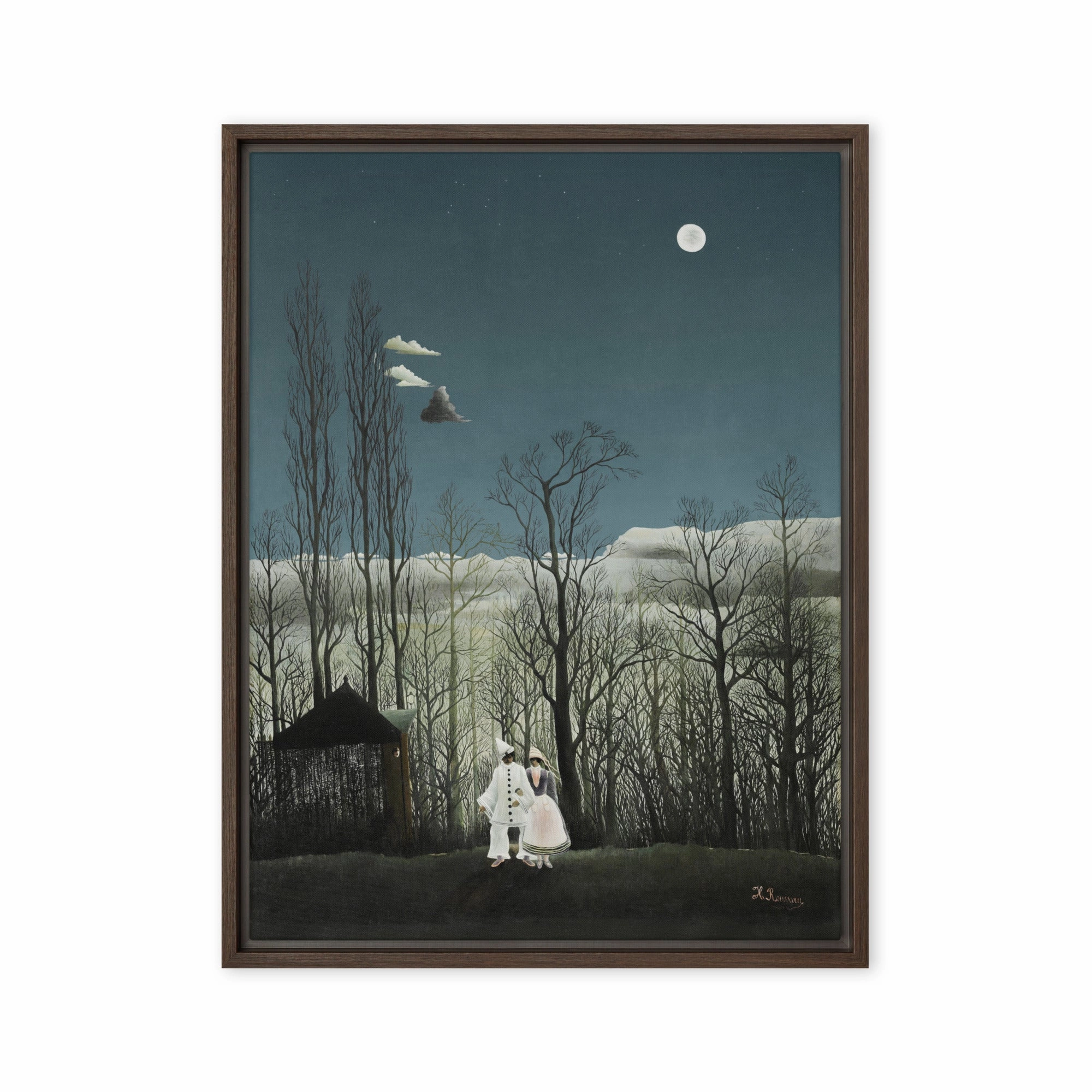 Canvas - Henri Rousseau, Carnival Evening canvas mural art