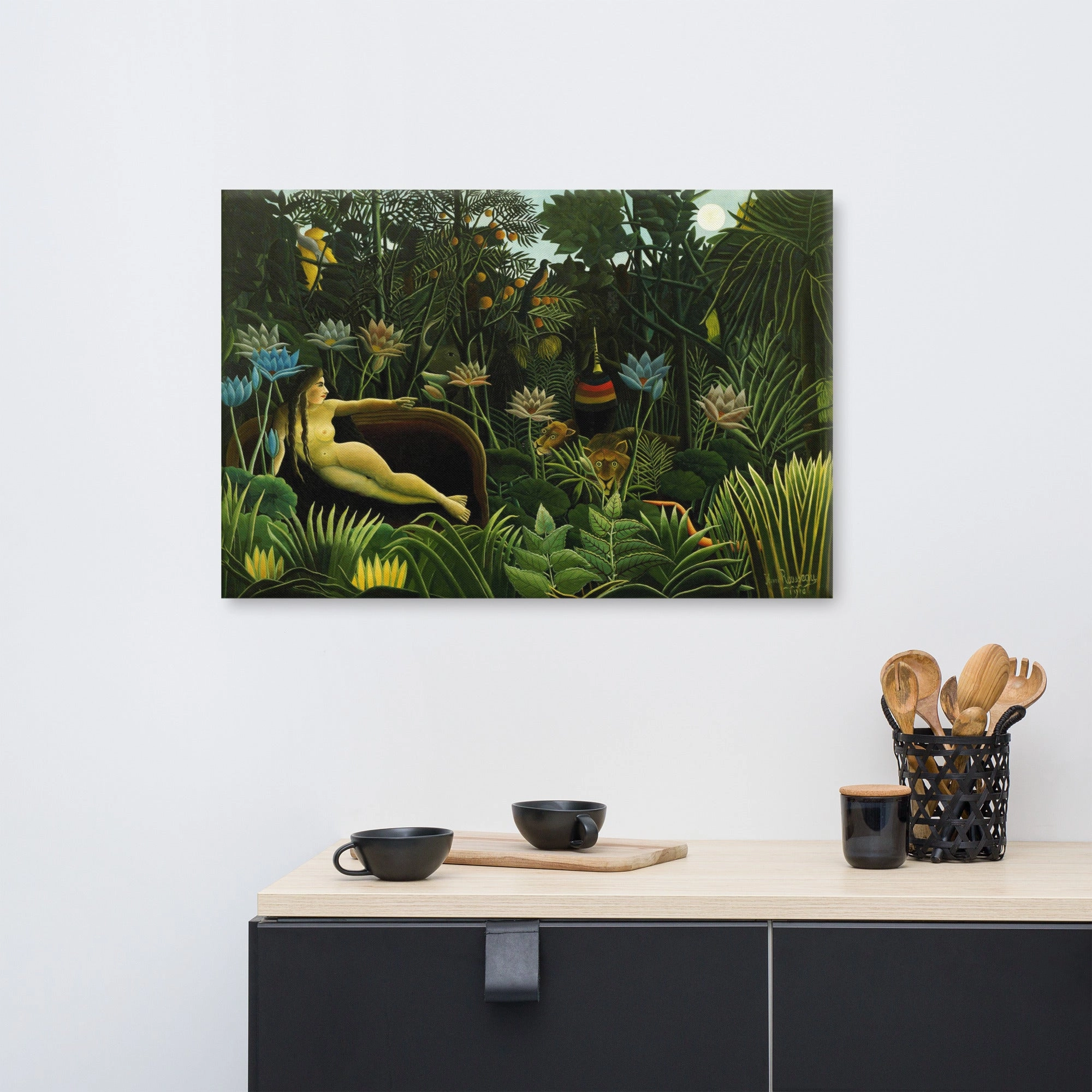 Canvas - Henri Rousseau, The Dream