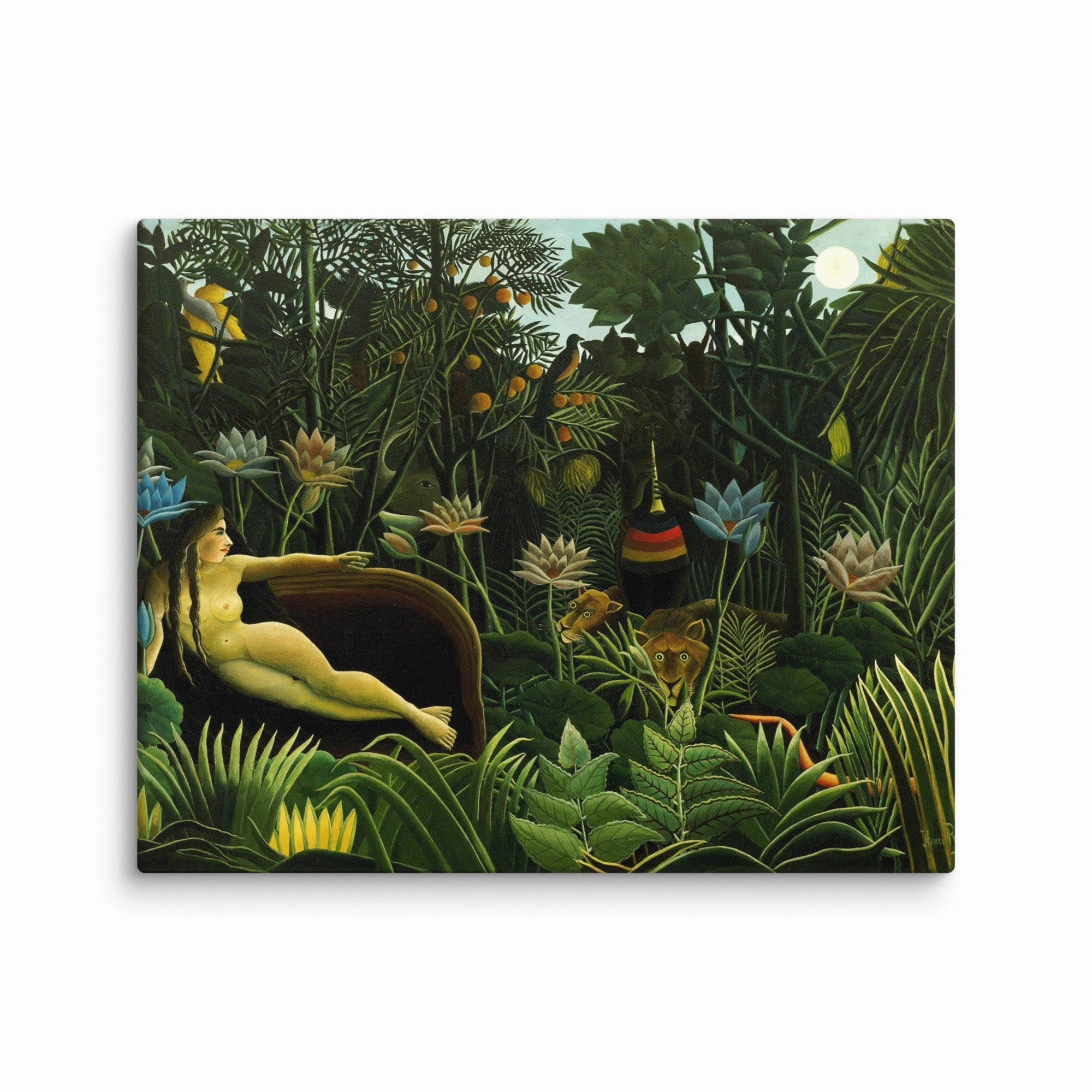 Canvas - Henri Rousseau, The Dream