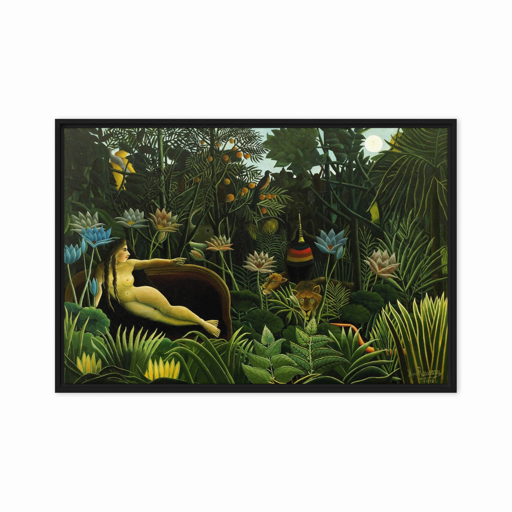 Canvas - Henri Rousseau, The Dream