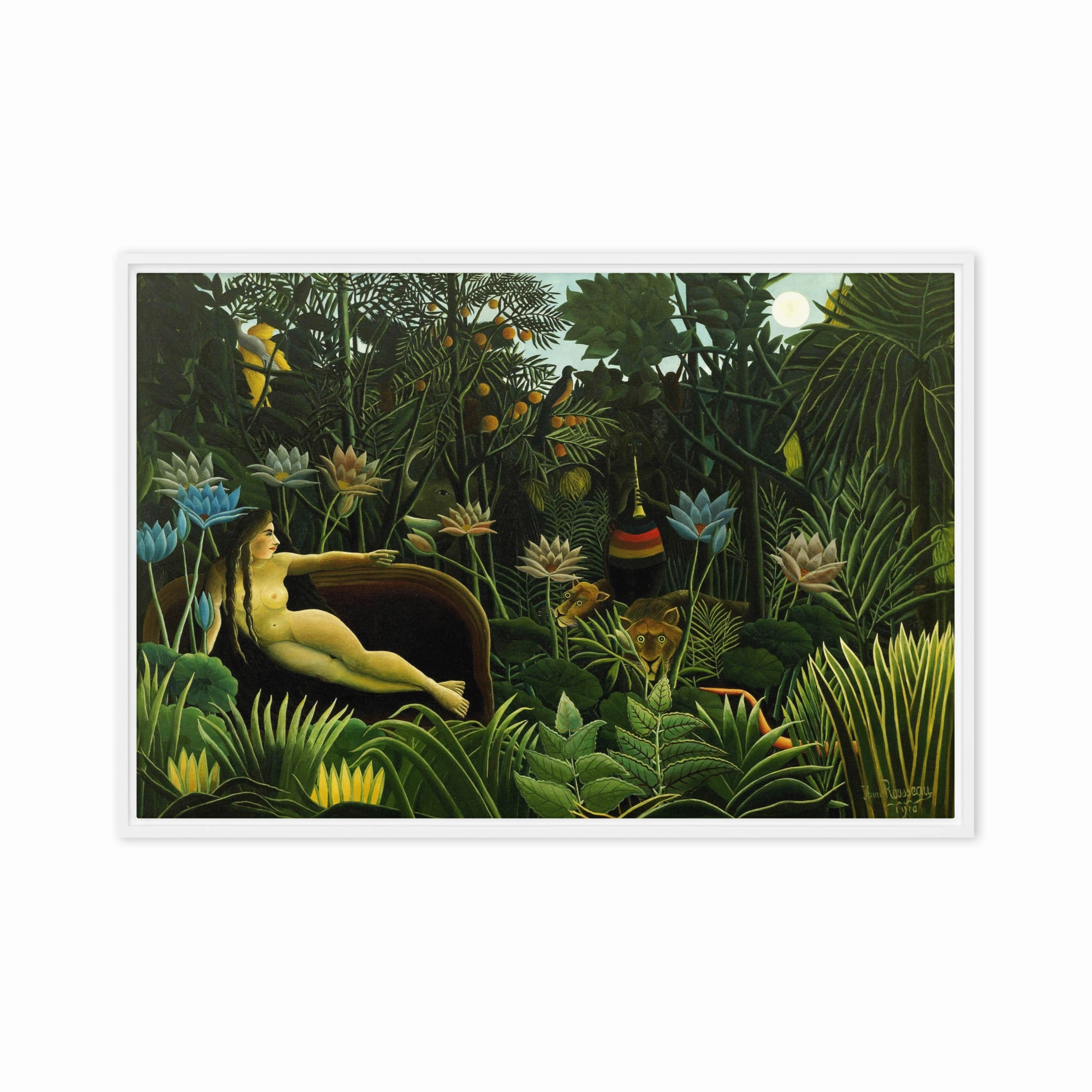 Canvas - Henri Rousseau, The Dream