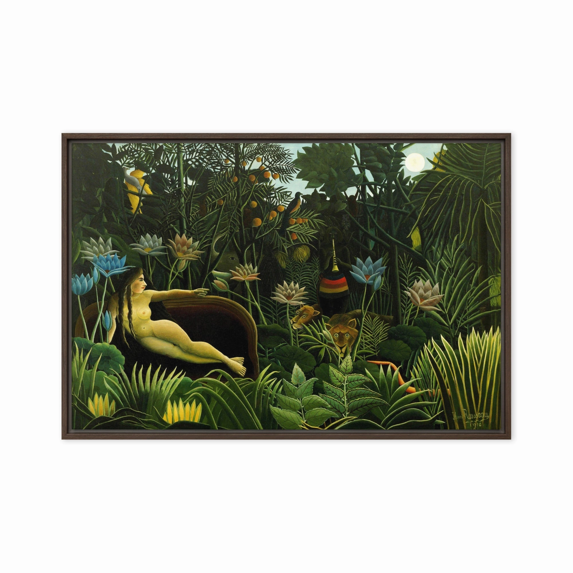 Canvas - Henri Rousseau, The Dream