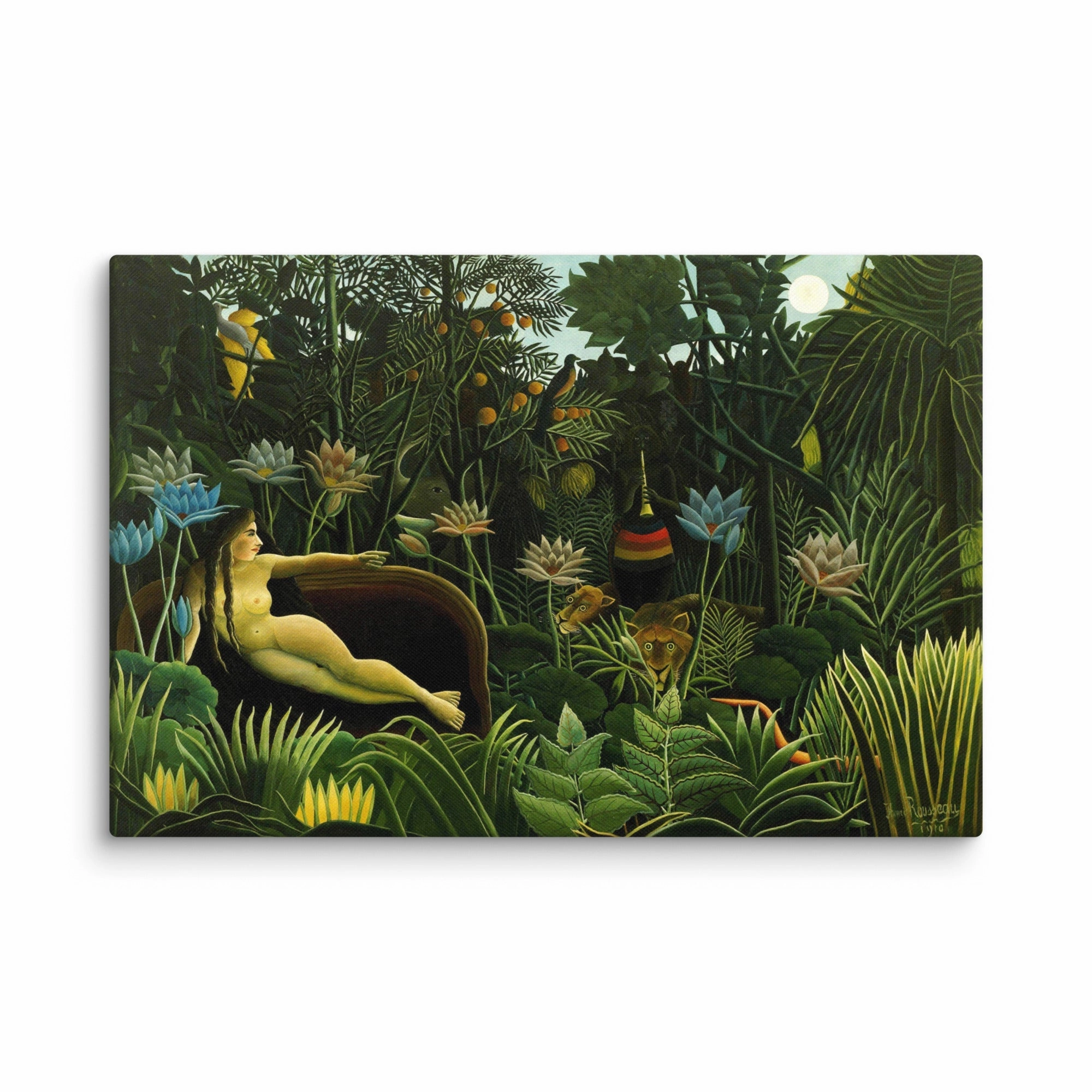 Canvas - Henri Rousseau, The Dream