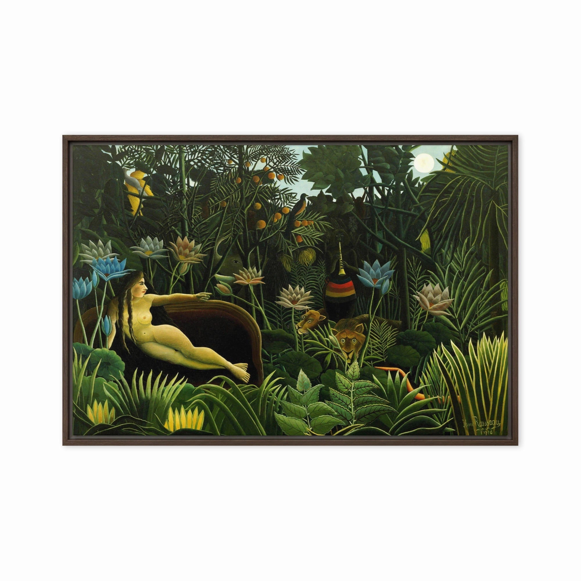 Canvas - Henri Rousseau, The Dream