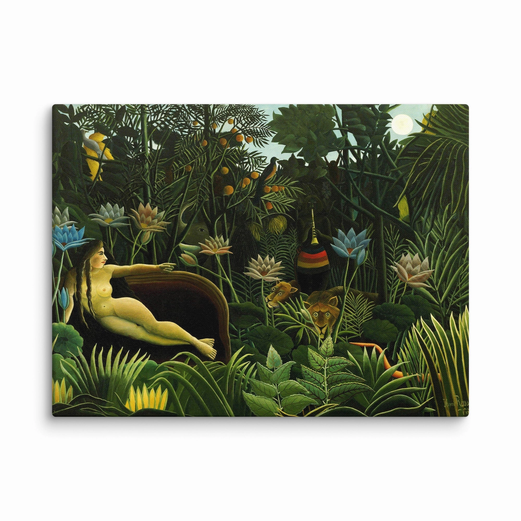 Canvas - Henri Rousseau, The Dream