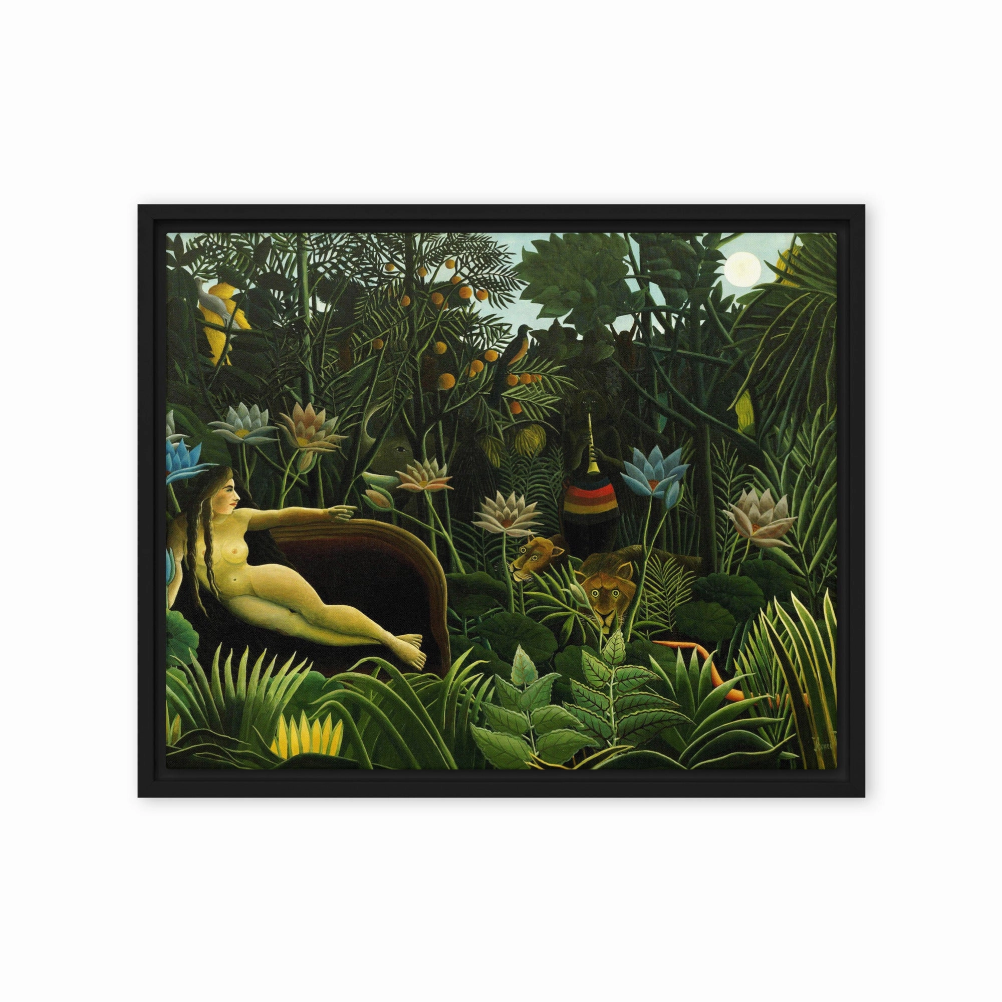 Canvas - Henri Rousseau, The Dream