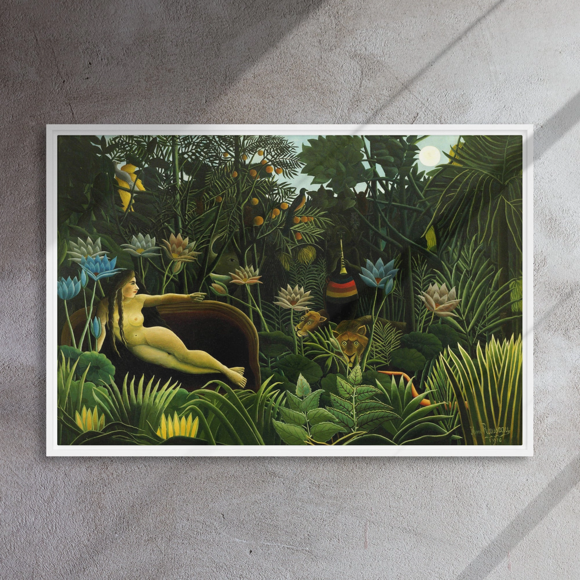 Canvas - Henri Rousseau, The Dream