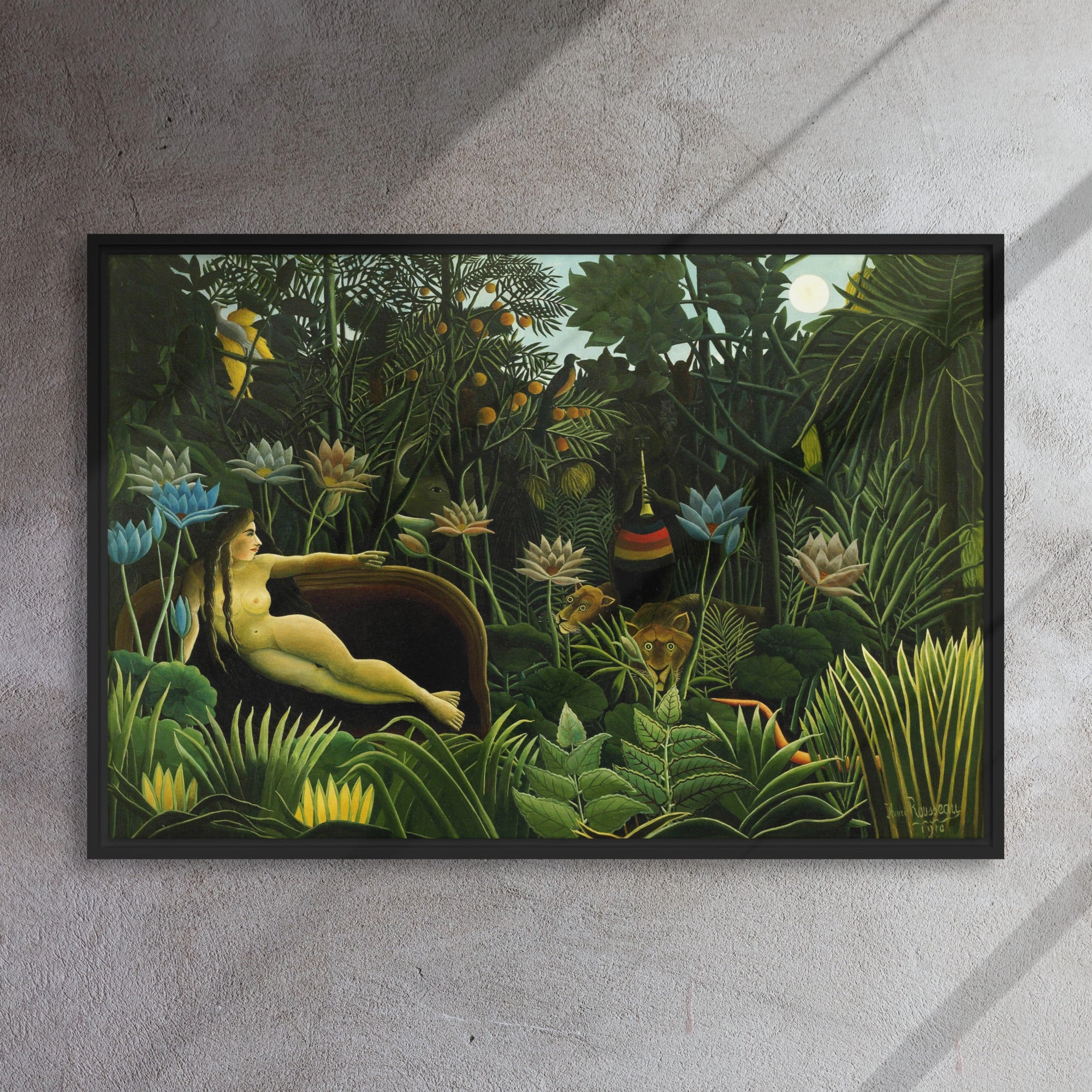 Canvas - Henri Rousseau, The Dream