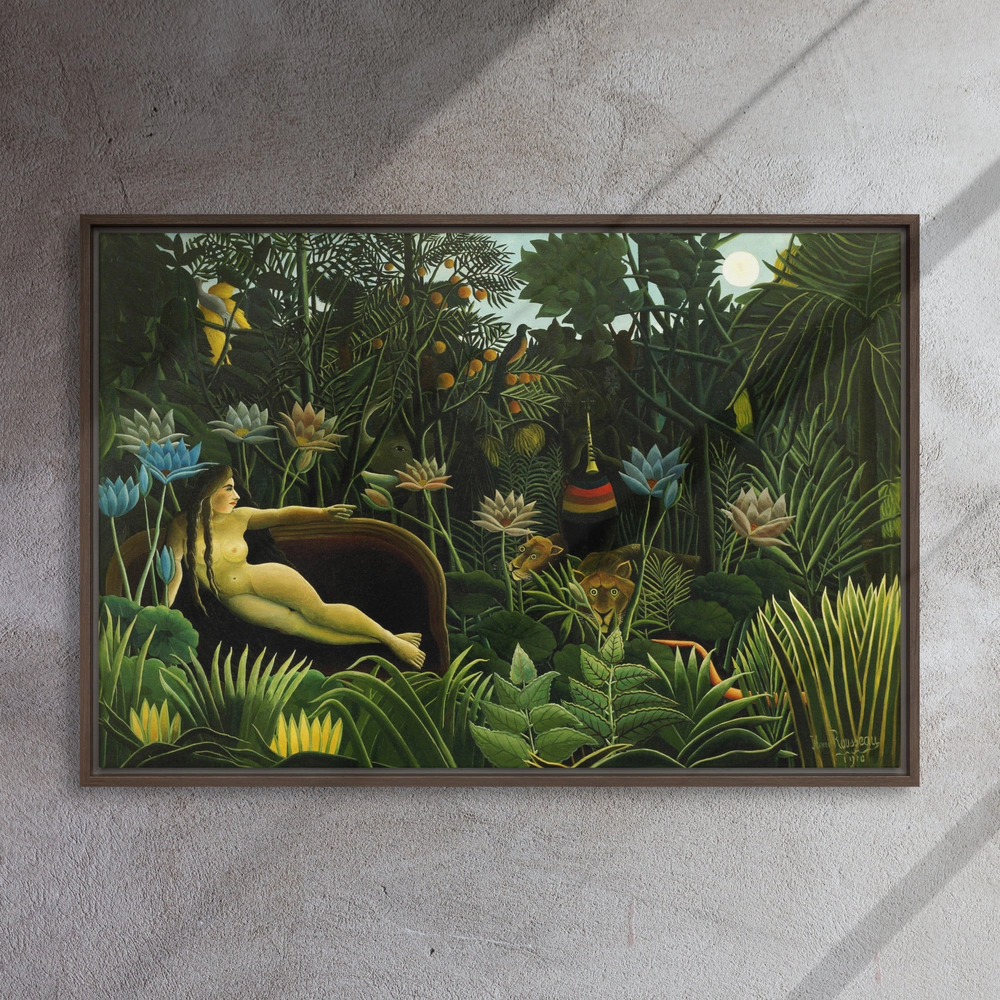 Canvas - Henri Rousseau, The Dream