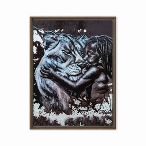 Canvas - His Mother, Nokuthula M Mpofu canvas mural art