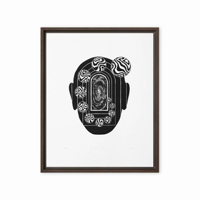 Canvas - Inner Space canvas mural art