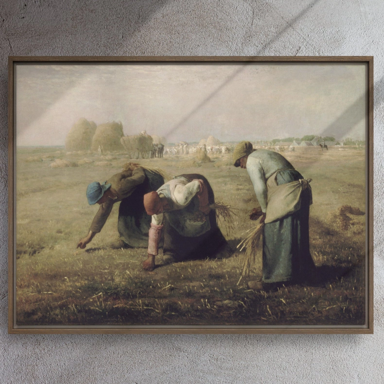 Canvas - Jean-Franois Millet, The Gleaners