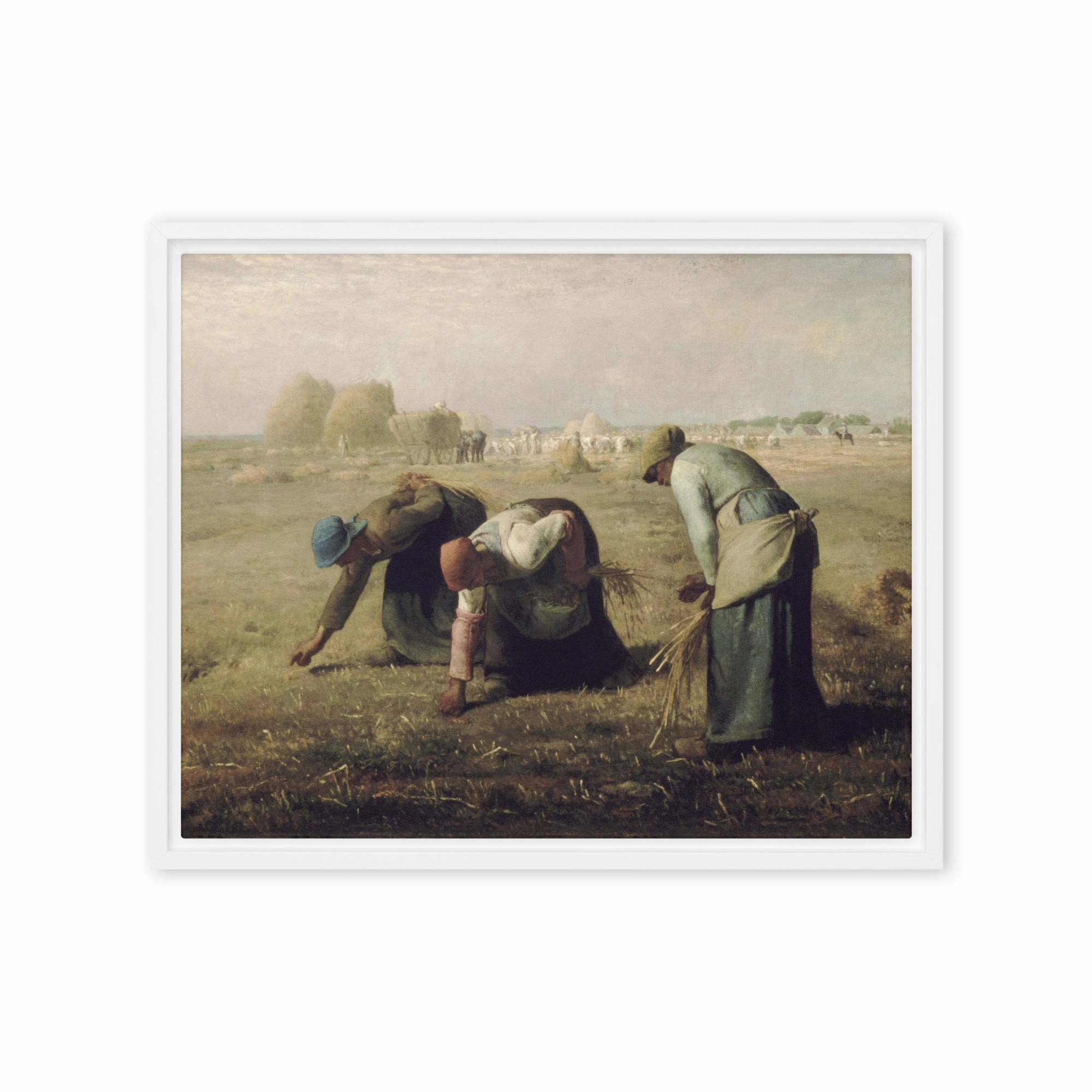 Canvas - Jean-Franois Millet, The Gleaners